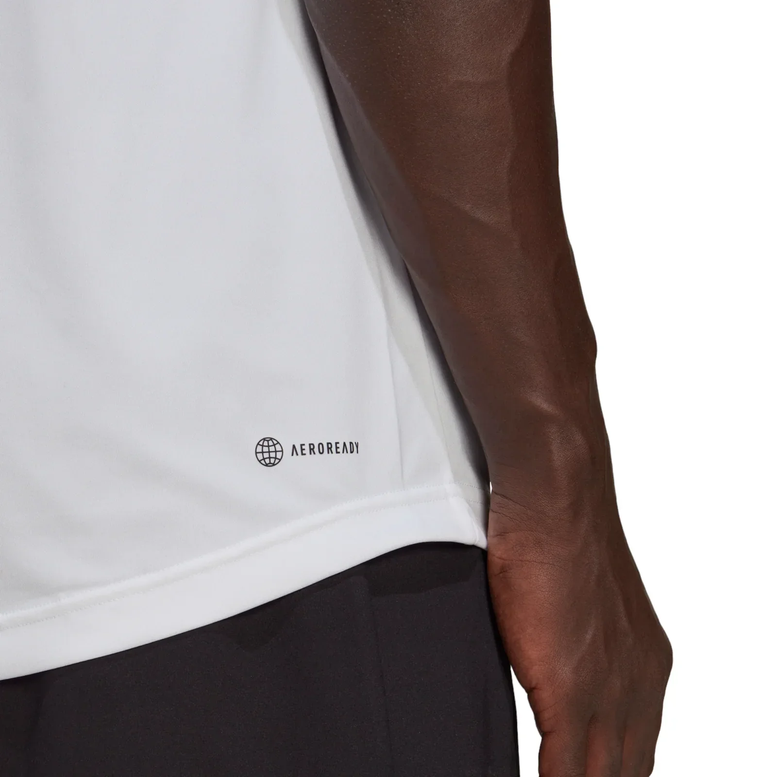 addias Retro AEROREADY Training Jersey Tee - White - Image 4