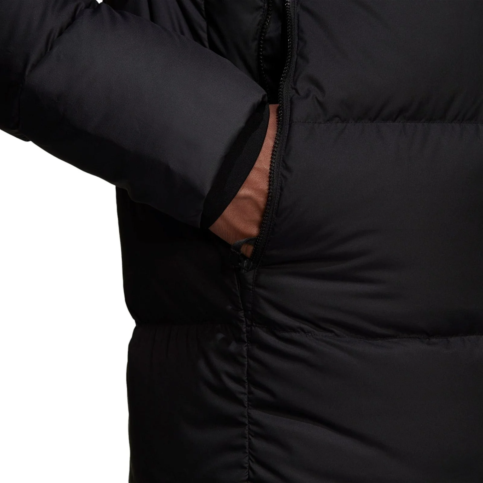 adidas 11.11 Big Baffle Down Puffer Jacket - Black - Image 4