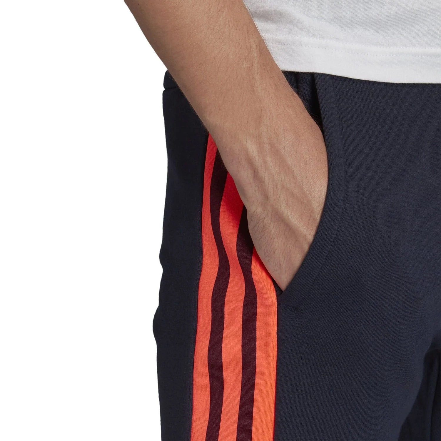 adidas 3-Stripe Joggers - Navy - Image 3