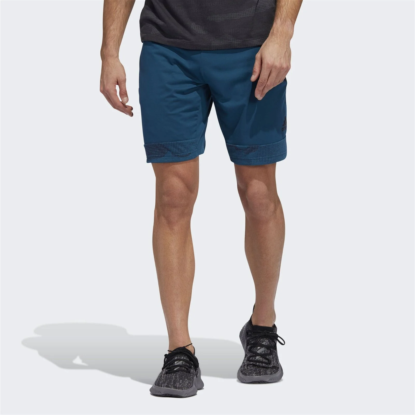 adidas 4KRFT Tech Burnout 8-Inch Shorts - Blue - Image 3