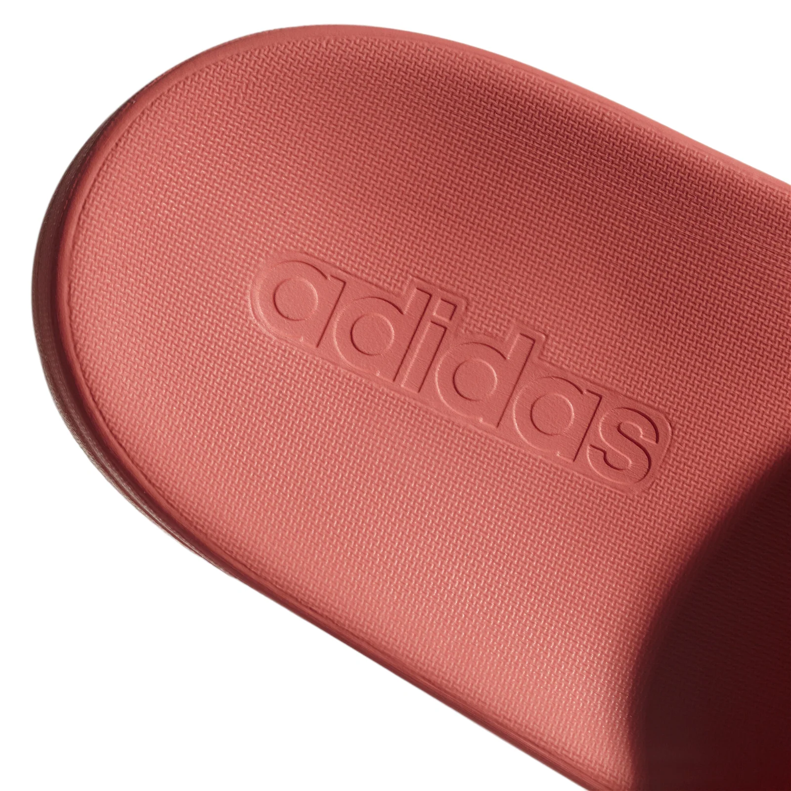 adidas Adilette Comfort Slides - Chalk Coral / Cloud White - Image 7