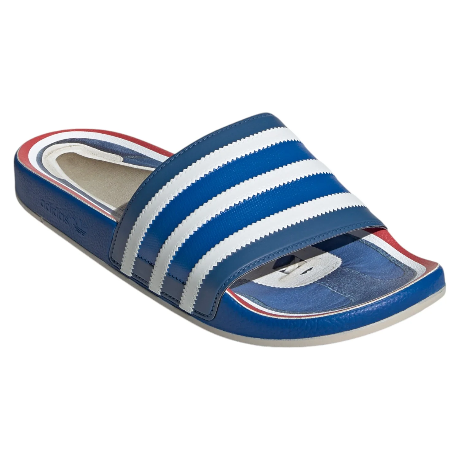adidas adilette Premium - Blue - Image 6