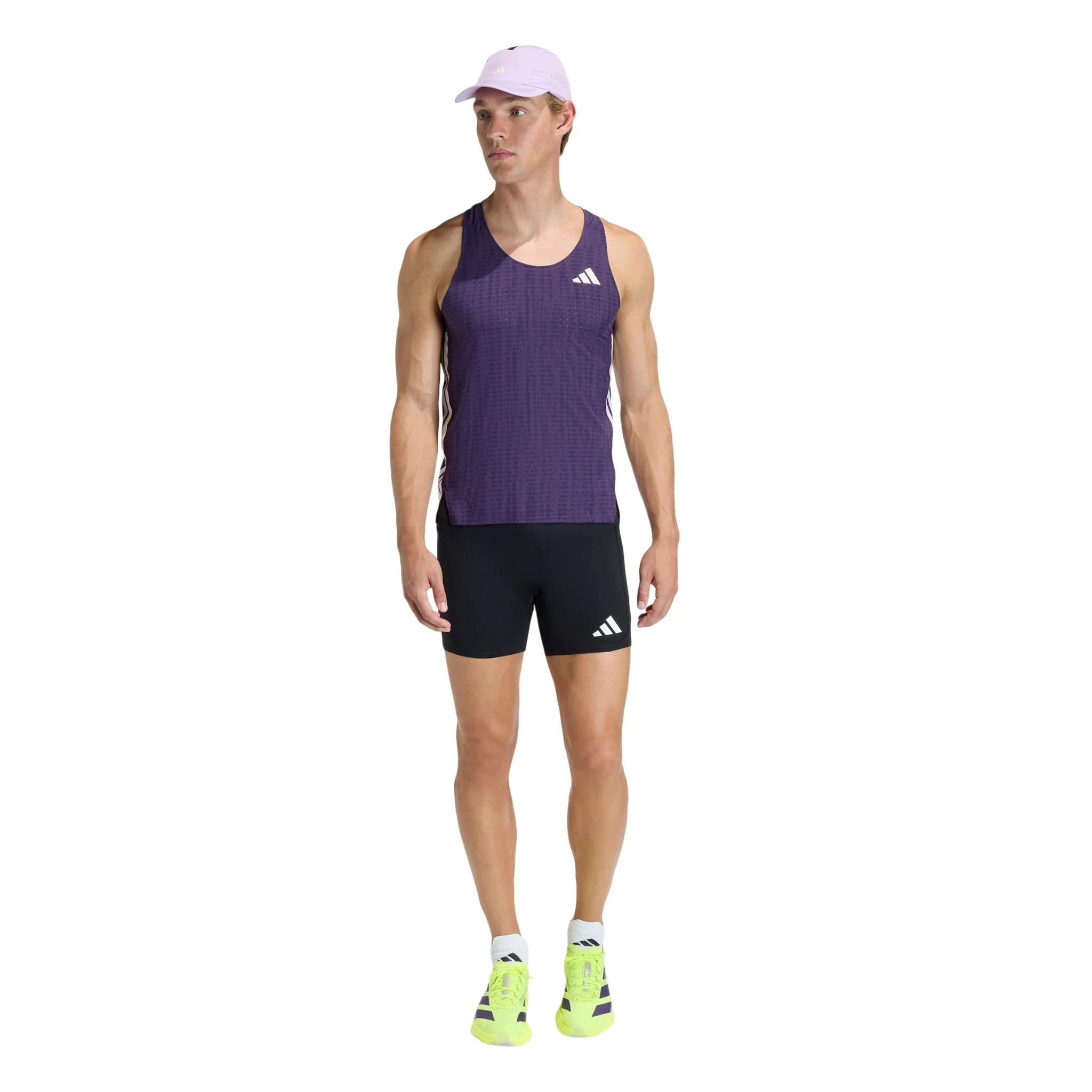 adidas Adizero Running Short Pocket 7" Tights - Black - Image 4