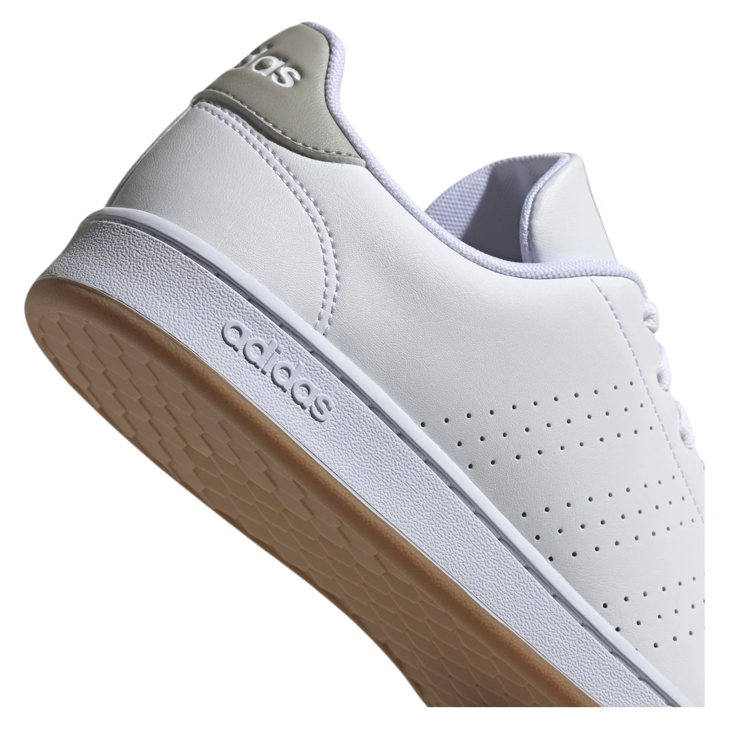 adidas Advantage Casual Shoes - Cloud White / Metal Grey - Image 4
