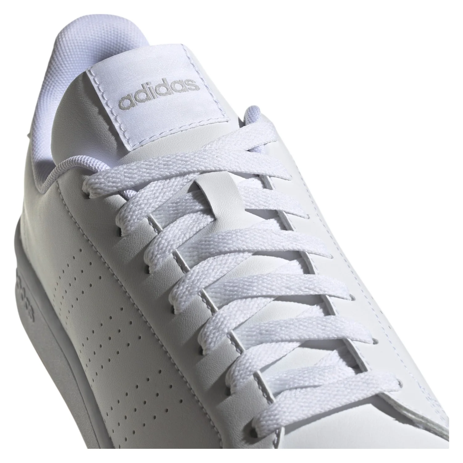 adidas Advantage Casual Shoes - Cloud White / Metal Grey - Image 5