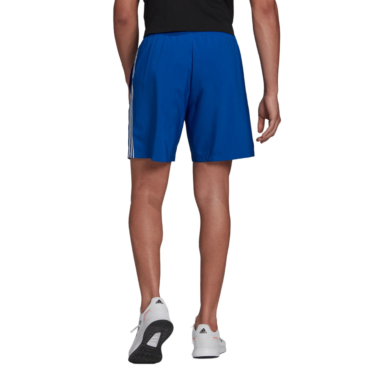 adidas AEROREADY Essentials Chelsea 3-Stripes Shorts - Blue - Image 3