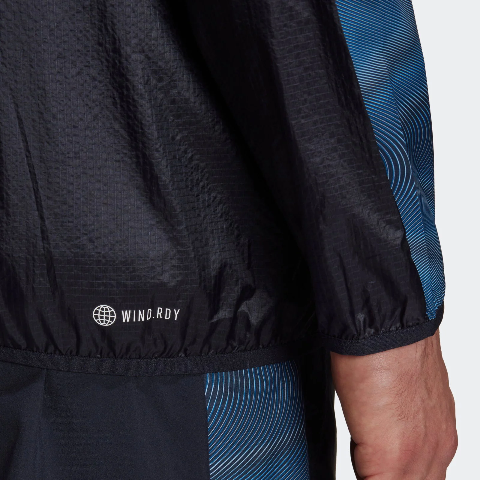adidas AEROREADY Seasonals Sport Windbreaker - Legend Ink Navy - Image 8