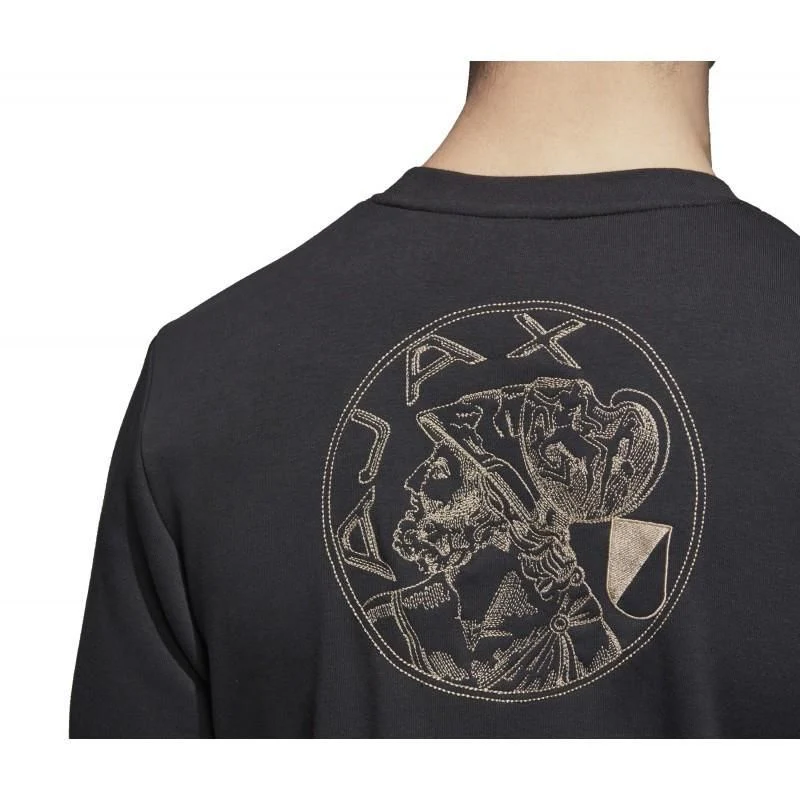adidas Ajax Sweatshirts 18-19 - Black - Image 2