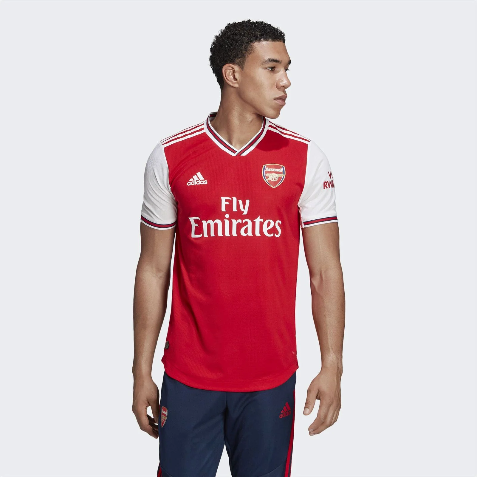 adidas Arsenal Home Authentic 19/20 Jersey - Red - Image 3