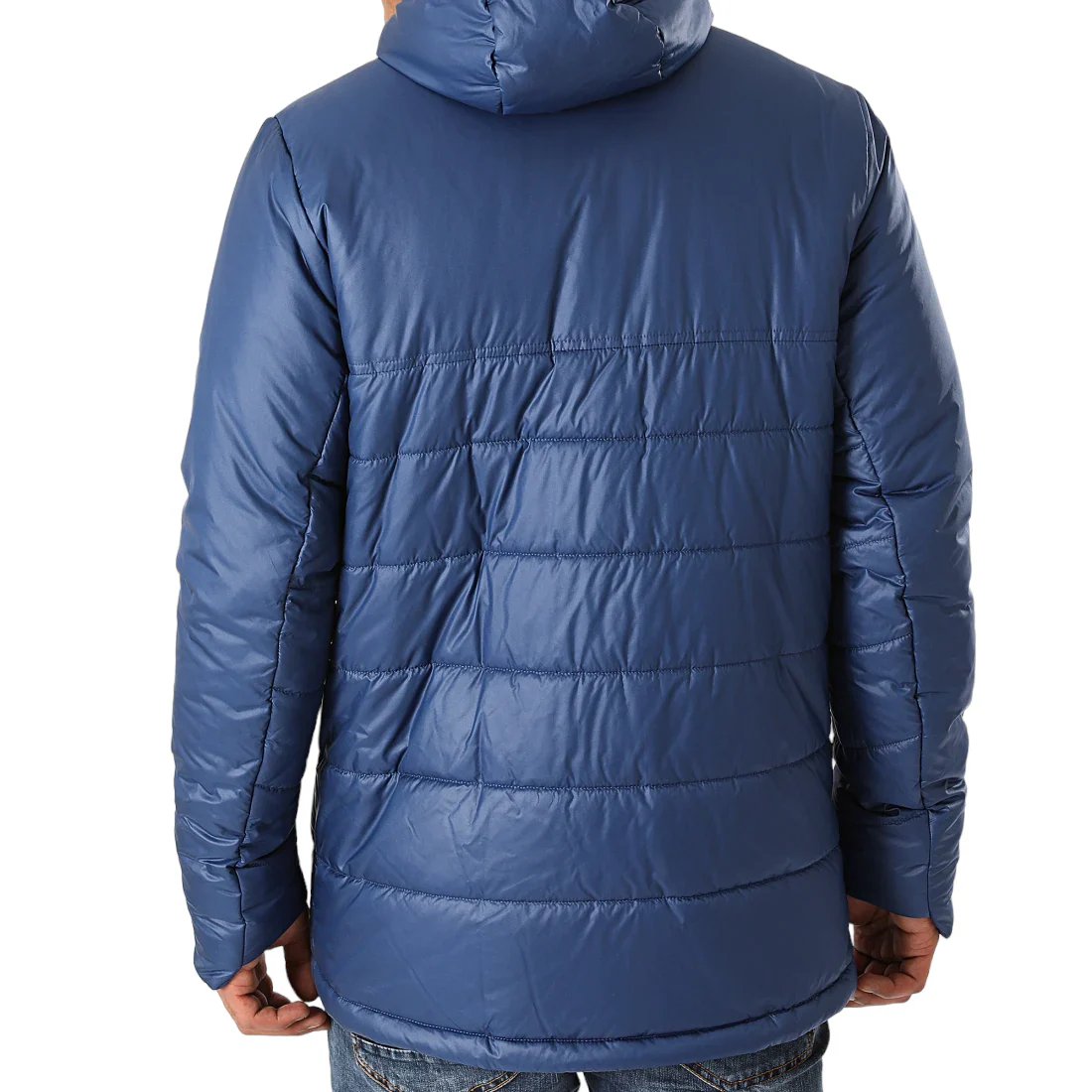 adidas Arsenal Winter Jacket - Tech Indigo / Yellow Tint - Image 3