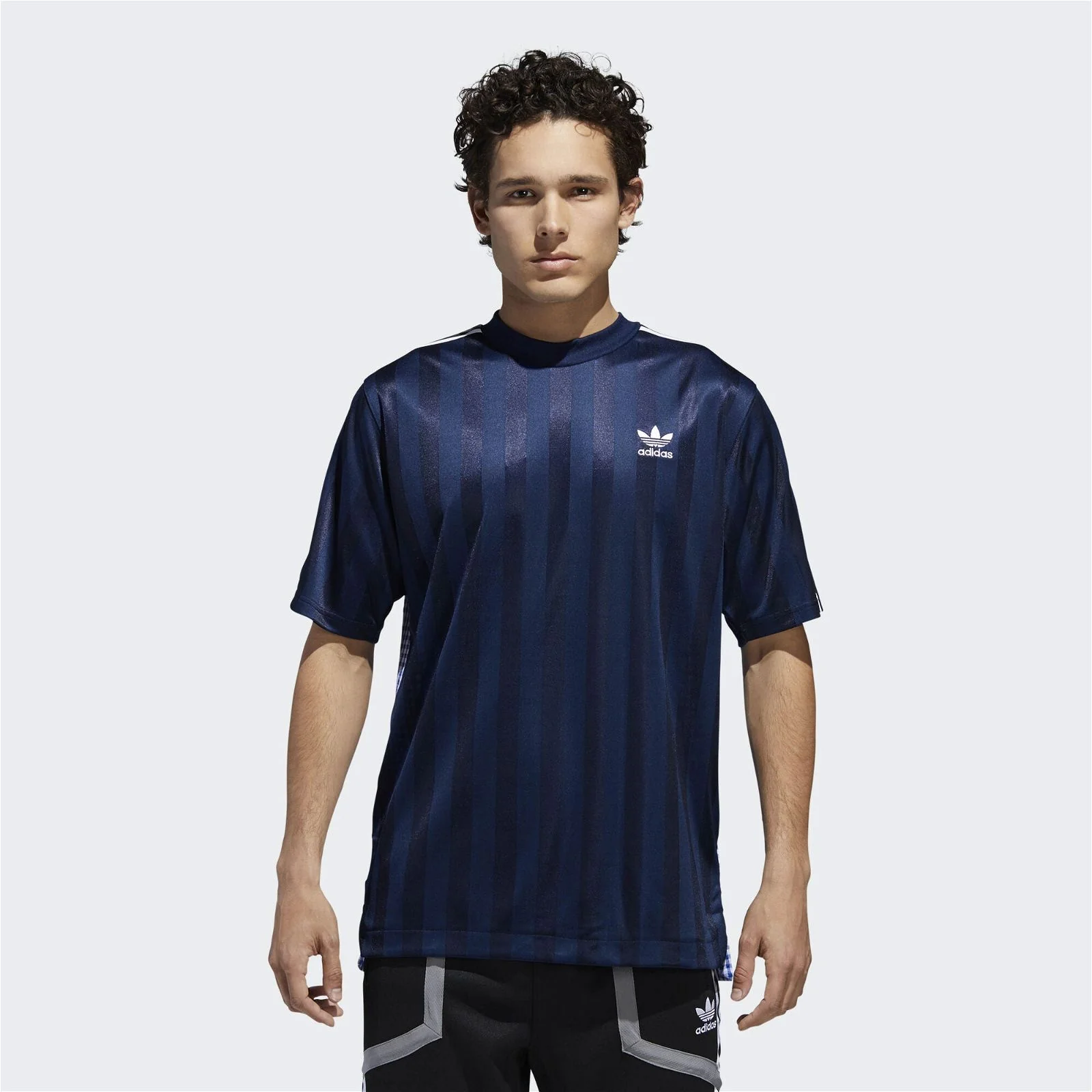 adidas B-Side Jersey - Navy - Image 3