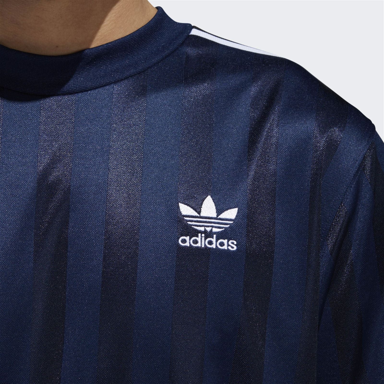 adidas B-Side Jersey - Navy - Image 4