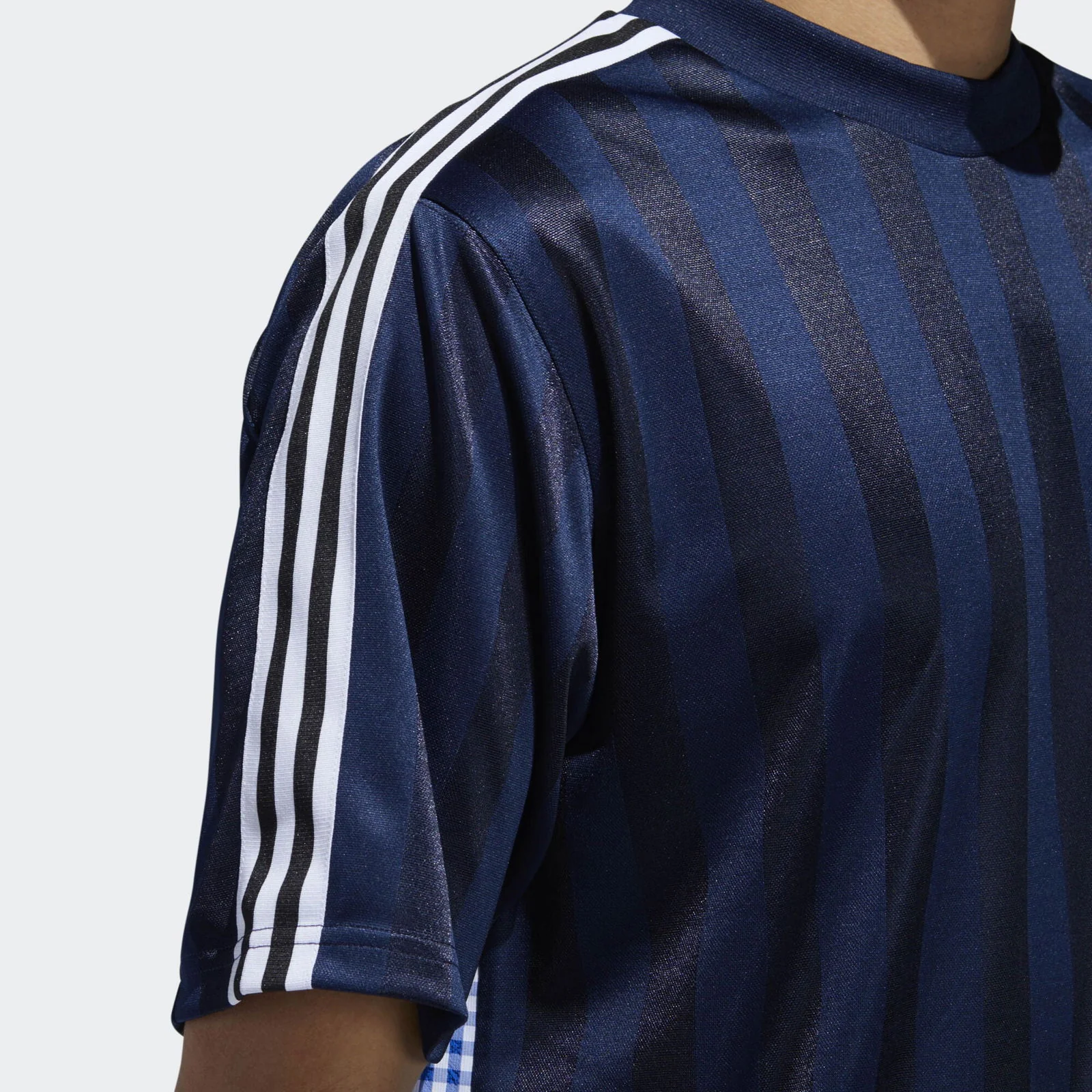 adidas B-Side Jersey - Navy - Image 5