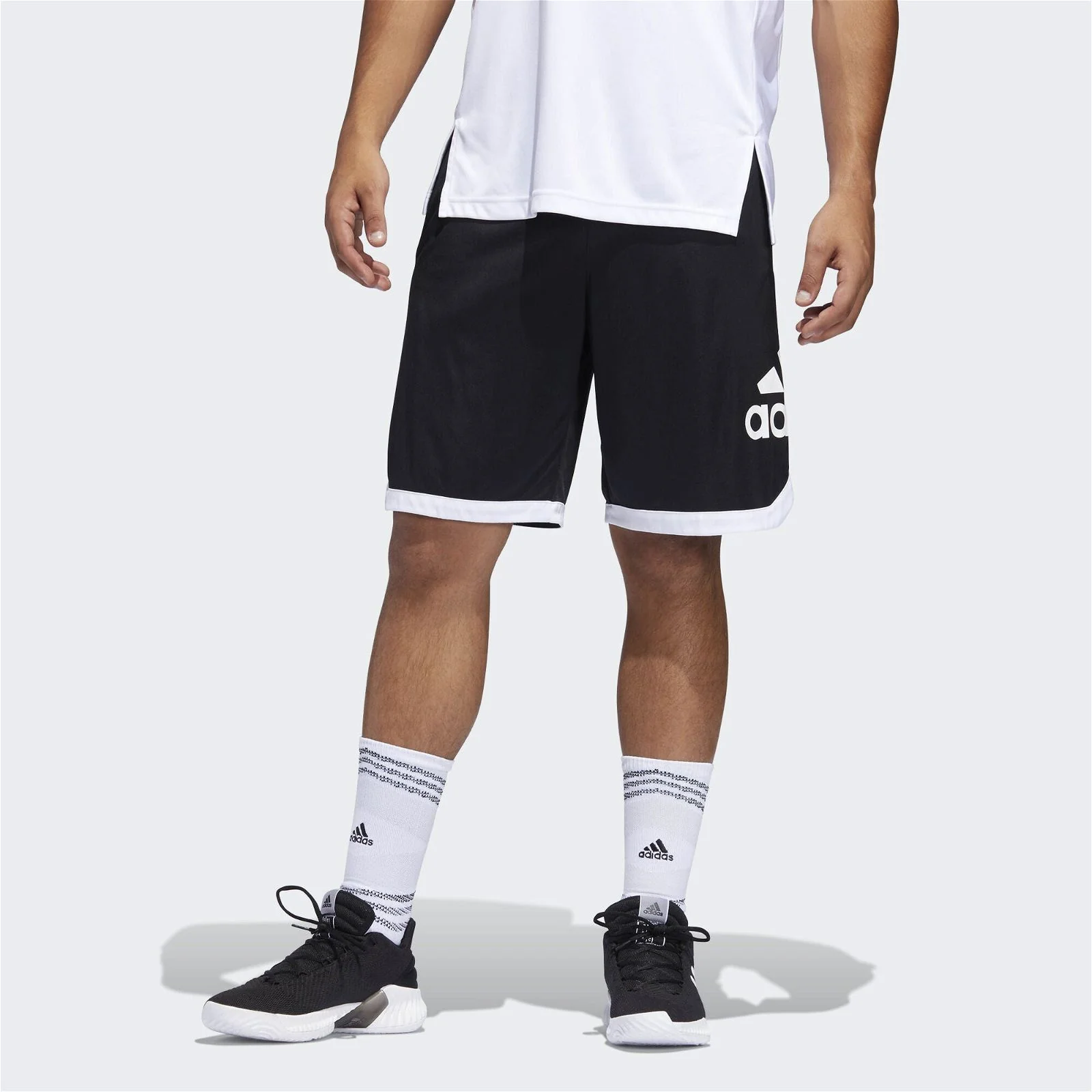 adidas Badge of Sport Shorts - Black - Image 3