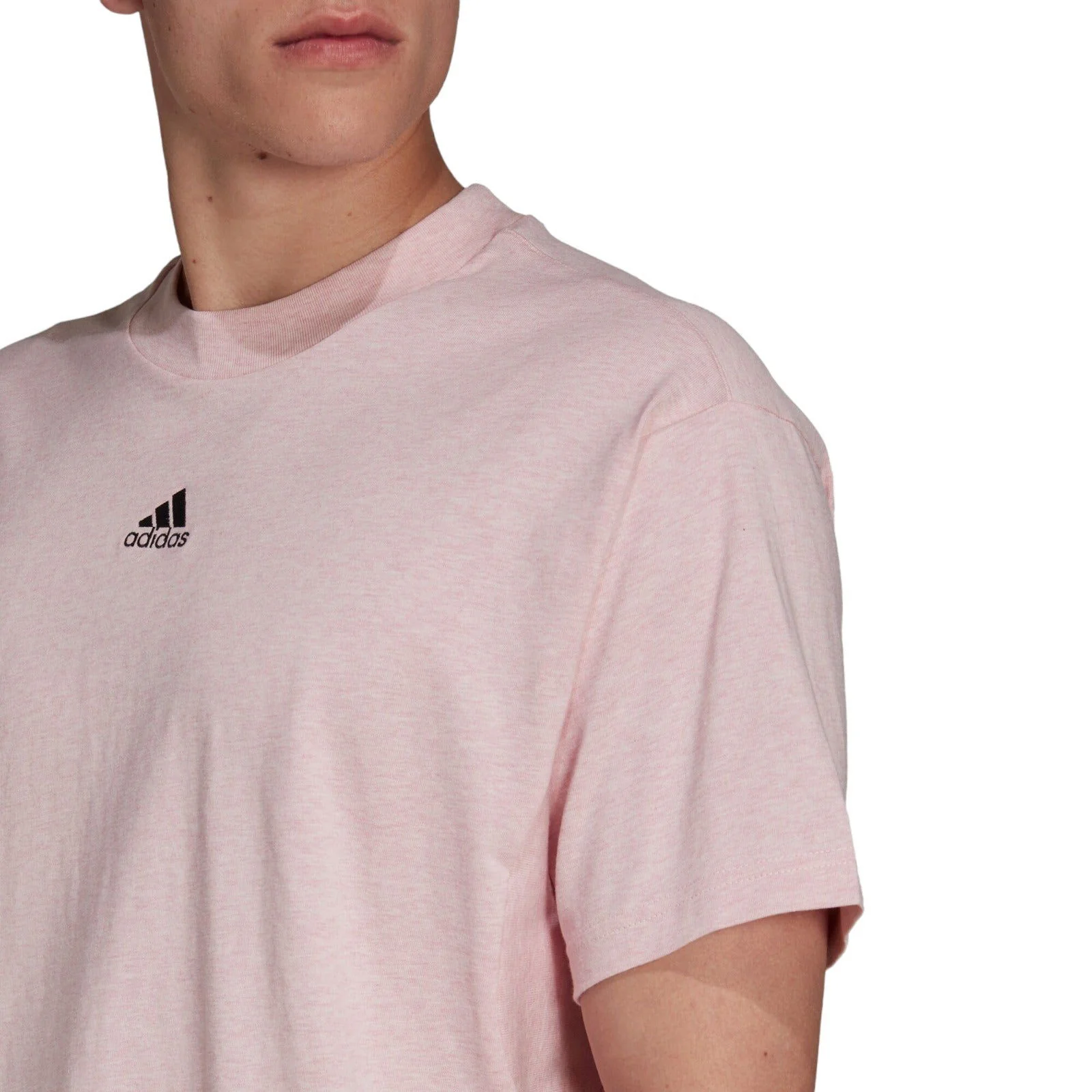 adidas Botanically Dyed UNITEFIT Tee - Pink Mel - Image 4