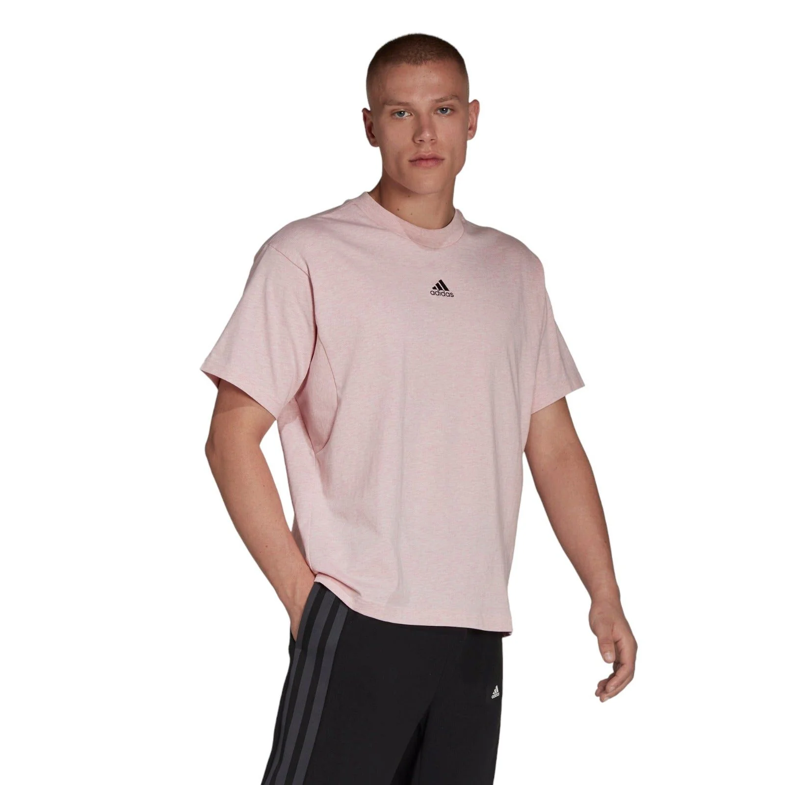 adidas Botanically Dyed UNITEFIT Tee - Pink Mel - Image 8