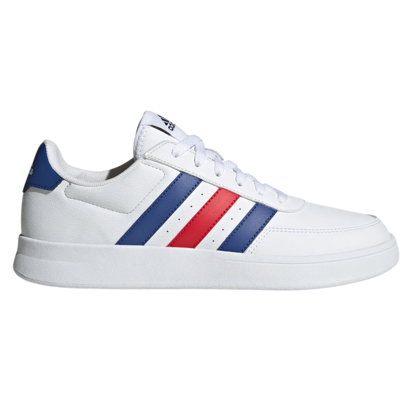 adidas Breaknet 2.0 Shoes - Cloud White / Semi Lucid Blue / Better Scarlet