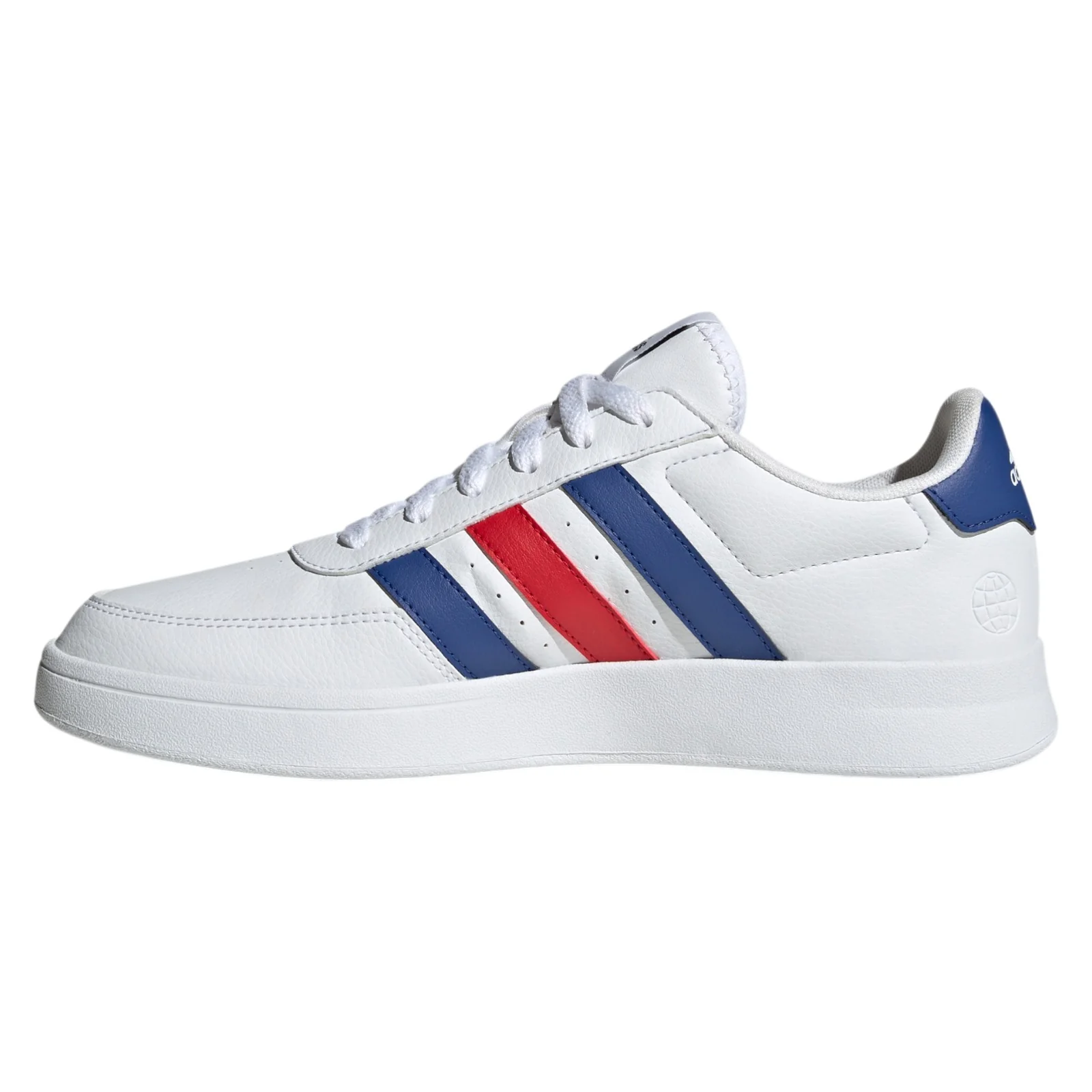 adidas Breaknet 2.0 Shoes - Cloud White / Semi Lucid Blue / Better Scarlet - Image 8