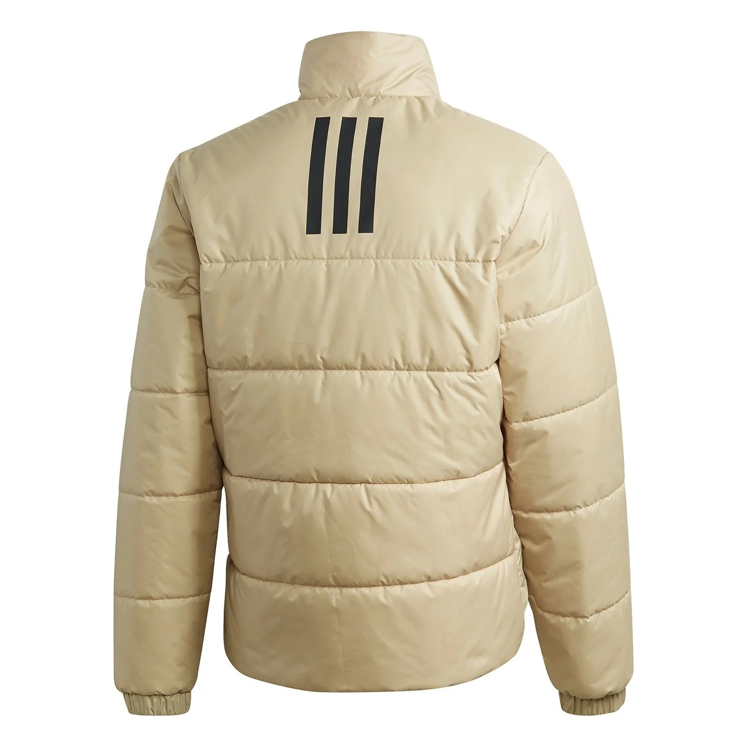 adidas BSC 3-Stripes Insulated Winter Jacket - Beige - Image 2