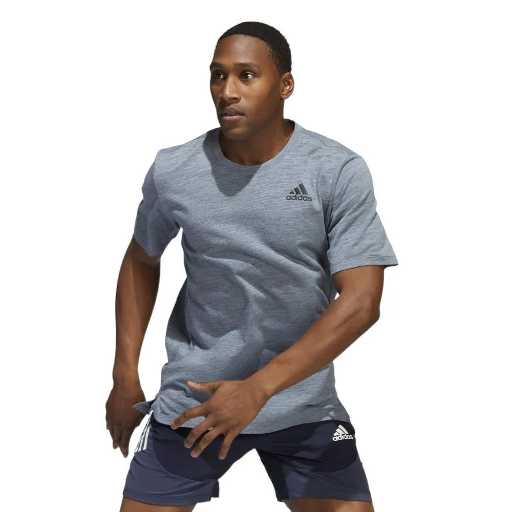 adidas City Elevated Tee - Magic Grey / Shadow Navy - Image 2
