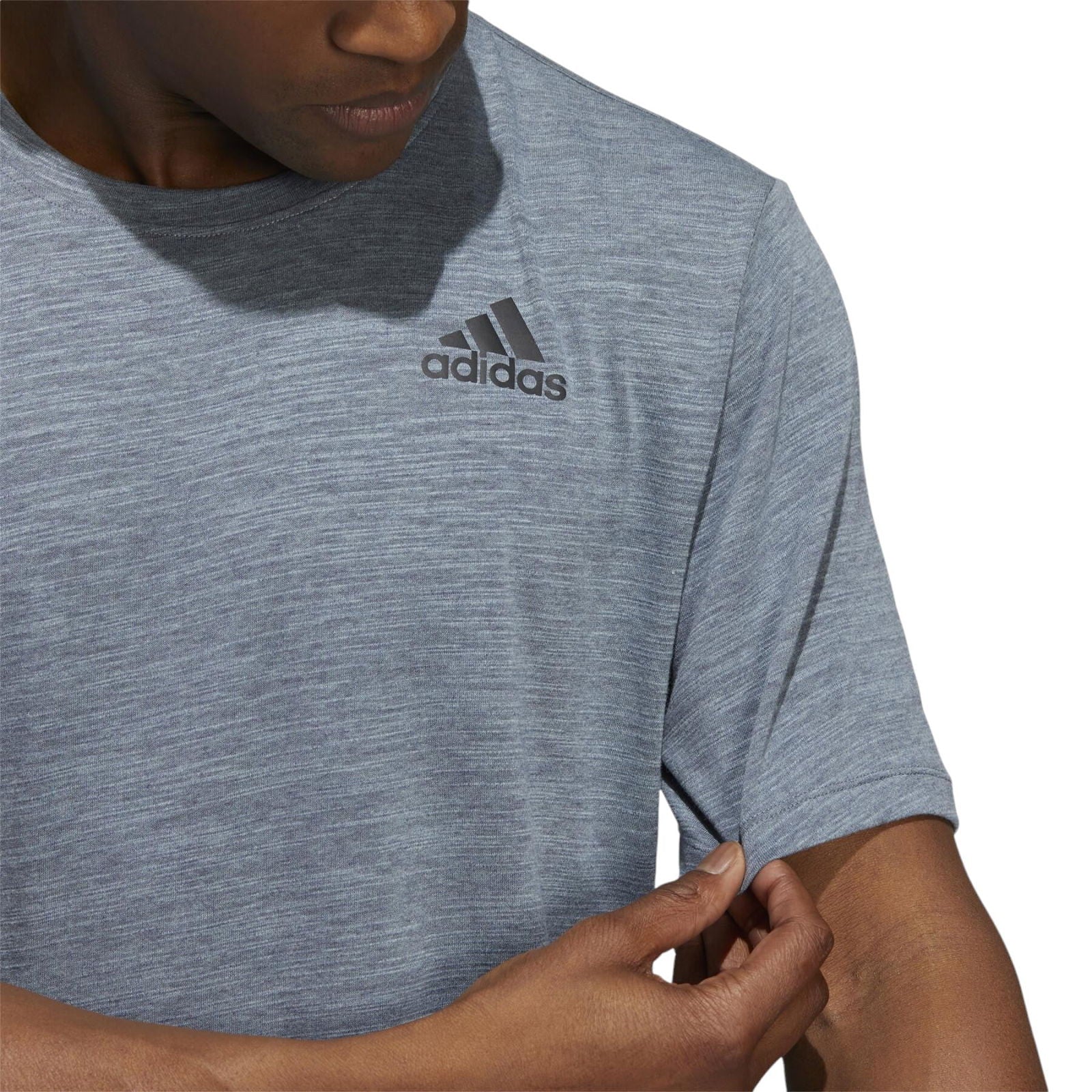 adidas City Elevated Tee - Magic Grey / Shadow Navy - Image 3