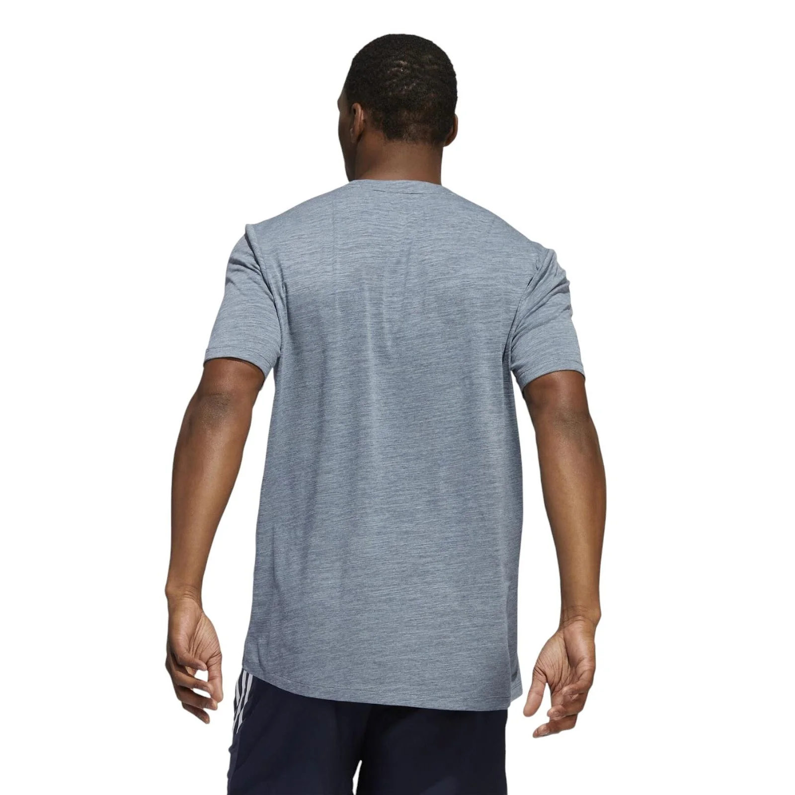 adidas City Elevated Tee - Magic Grey / Shadow Navy - Image 4