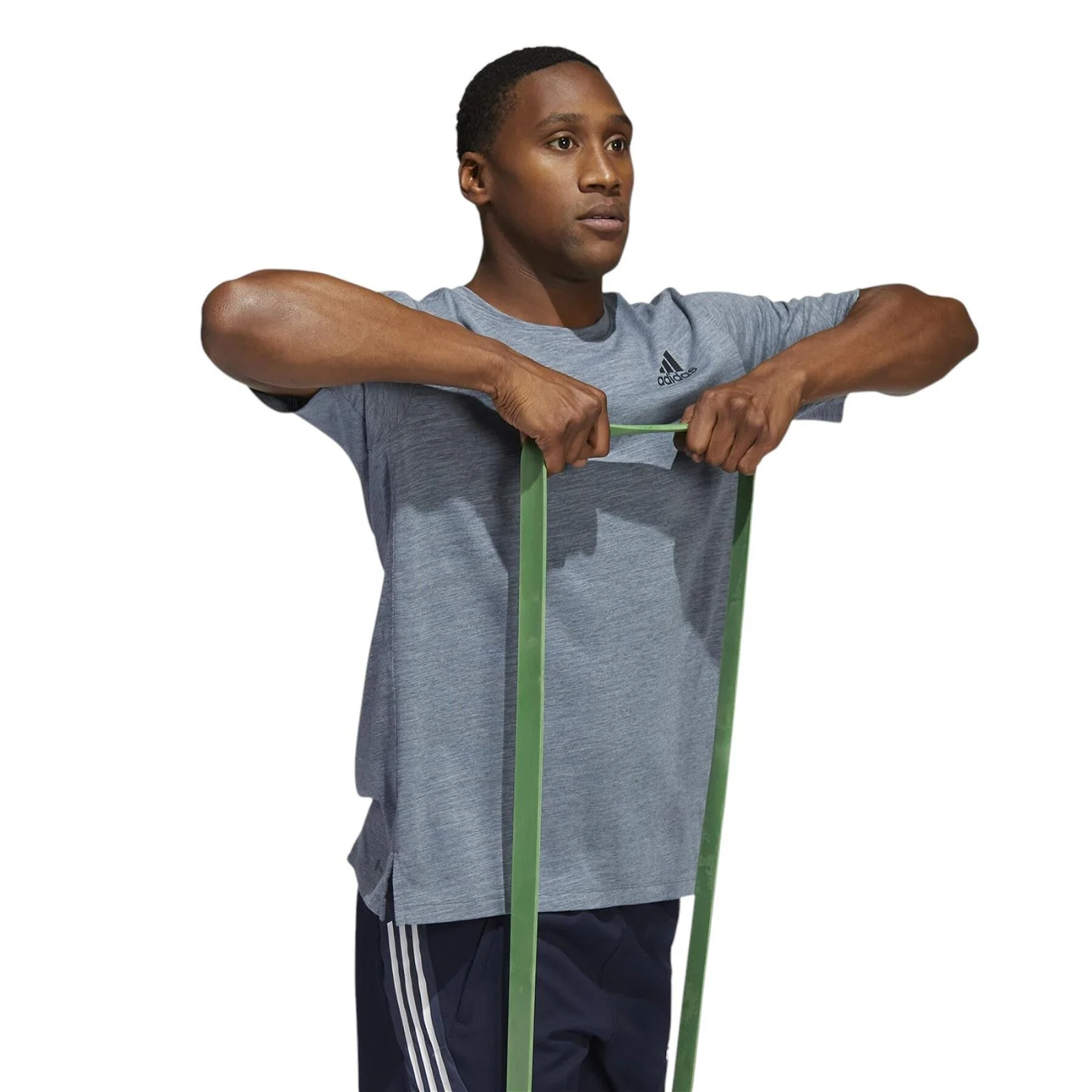adidas City Elevated Tee - Magic Grey / Shadow Navy - Image 6
