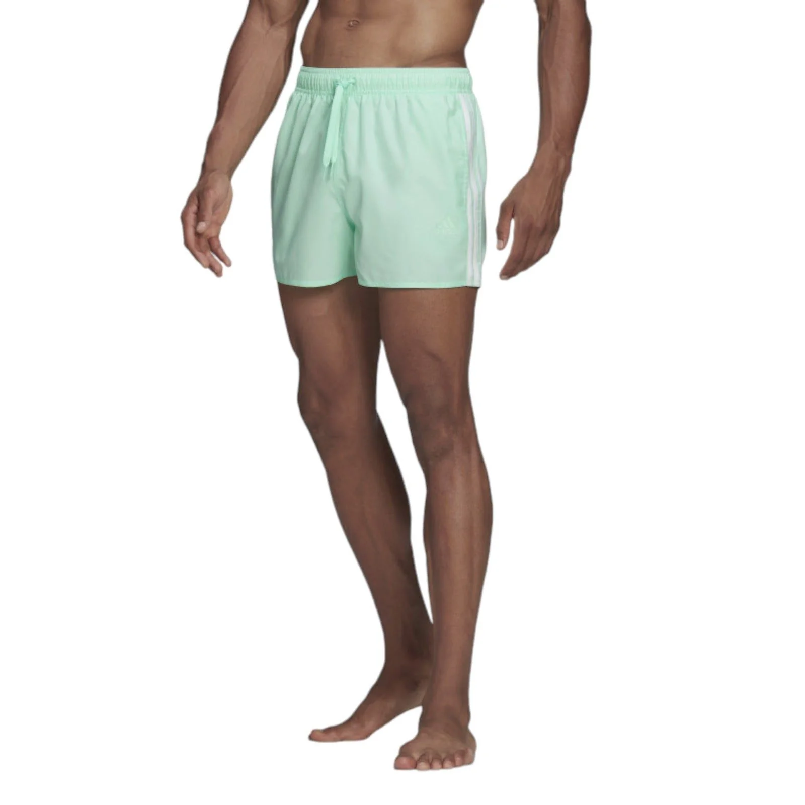 adidas Classic 3-Stripes Men's Swimwear Shorts - Green