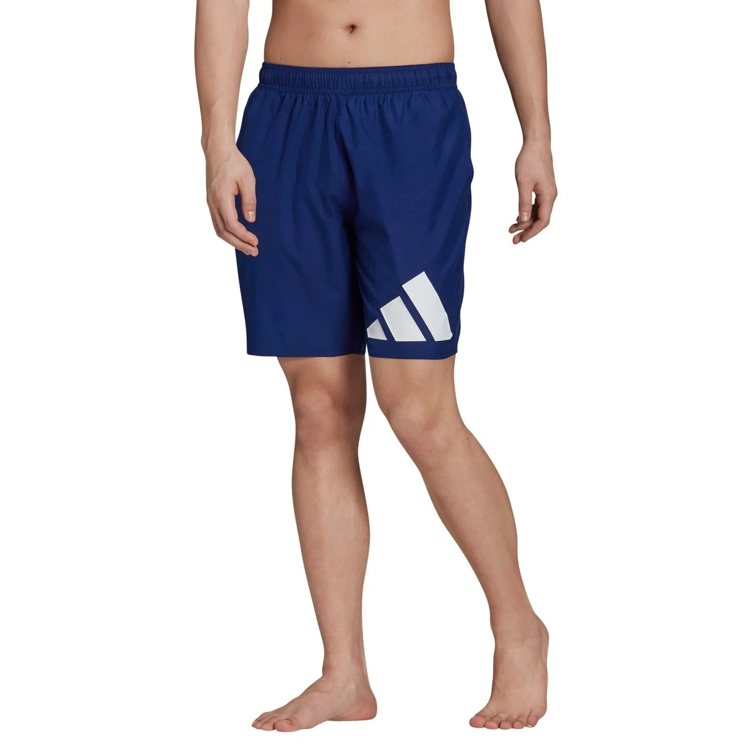 adidas Classic Logo Swim Swim Shorts - Victory Blue / Orbit Violet