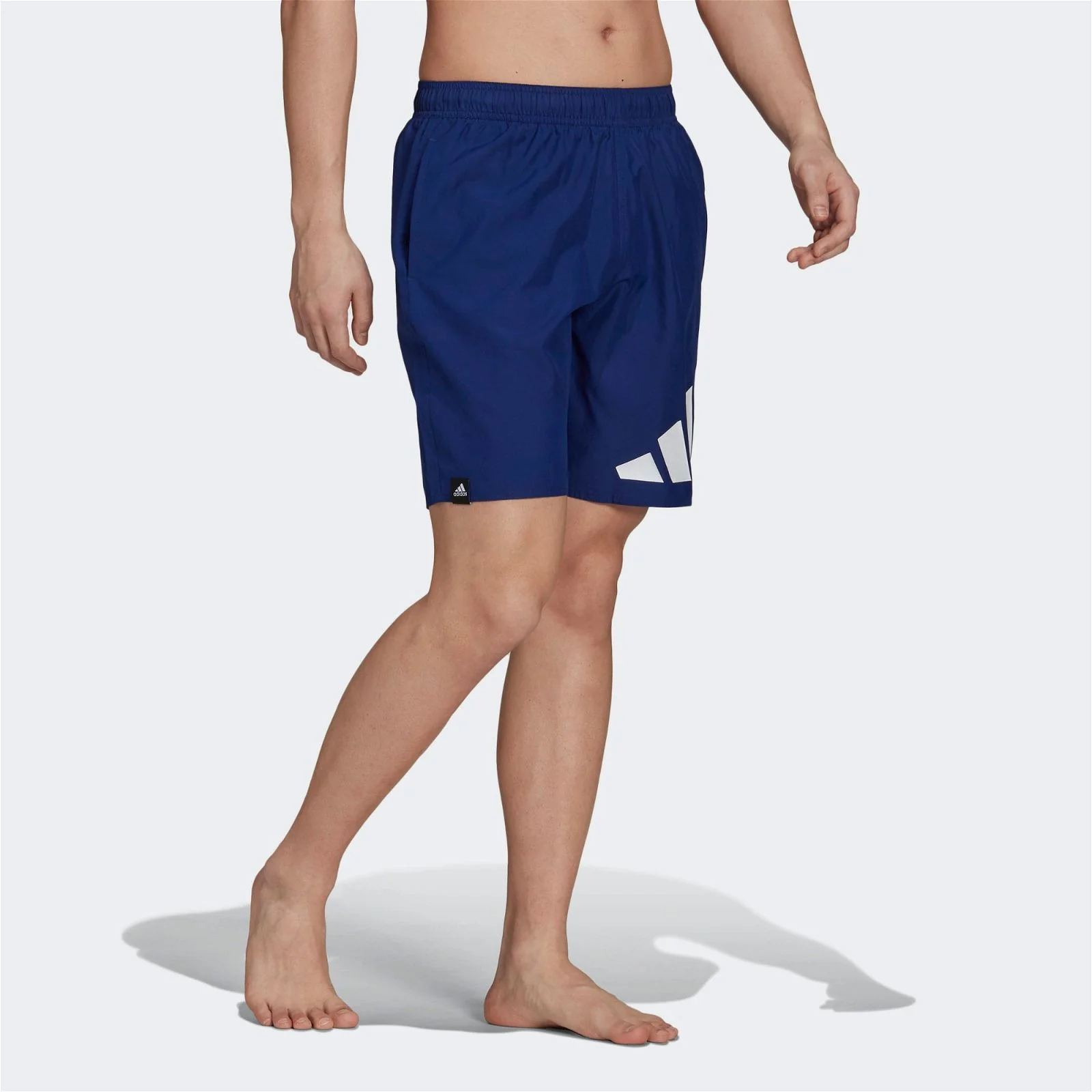 adidas Classic Logo Swim Swim Shorts - Victory Blue / Orbit Violet - Image 2