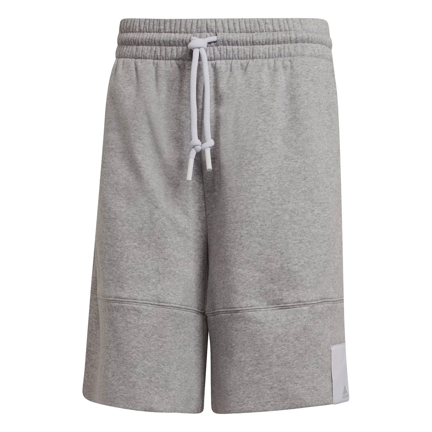 adidas Comfy and Chill Fleece Shorts - Medium Grey Heather