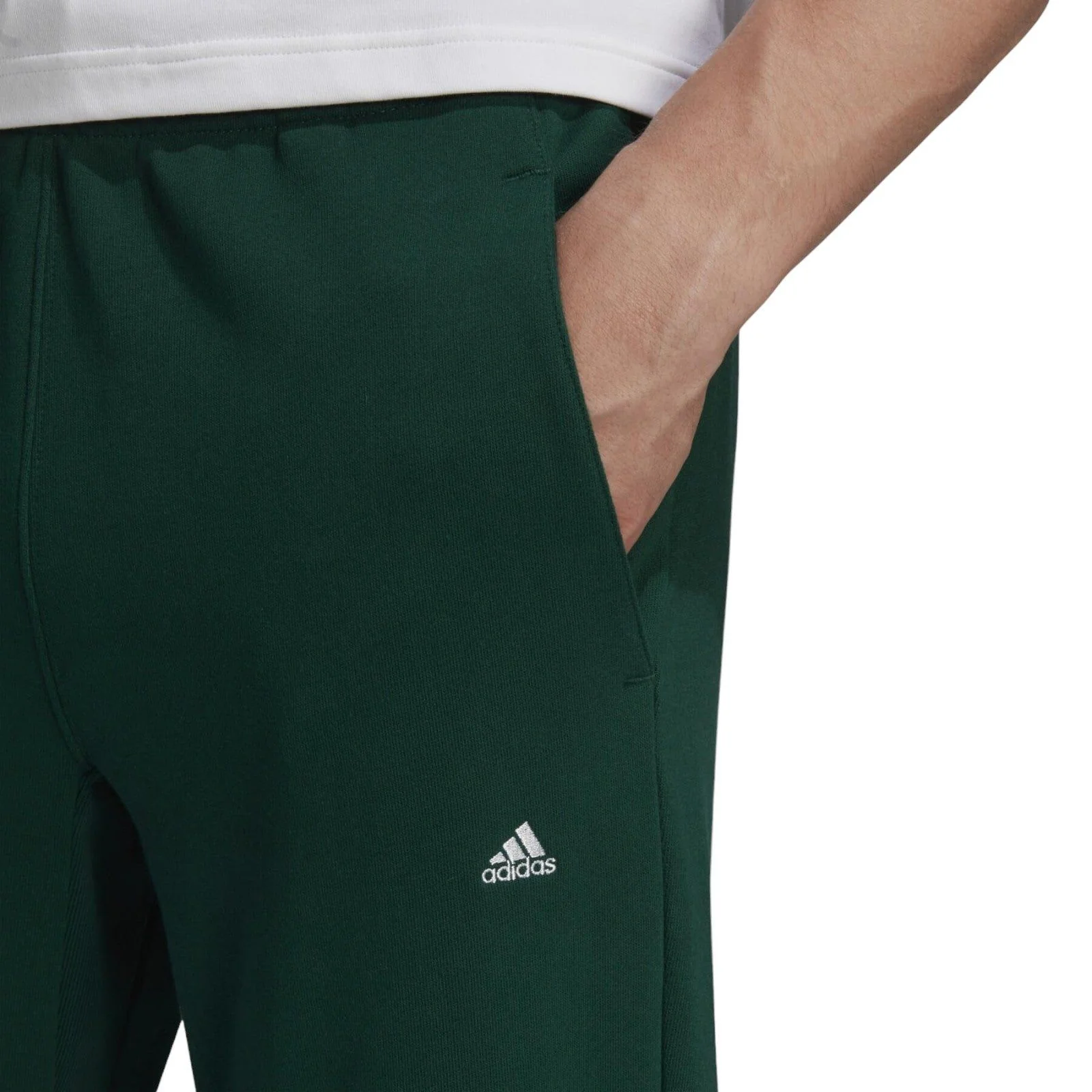 adidas Comfy & Chill Sweatpants Joggers - Collegiate Green - Image 4