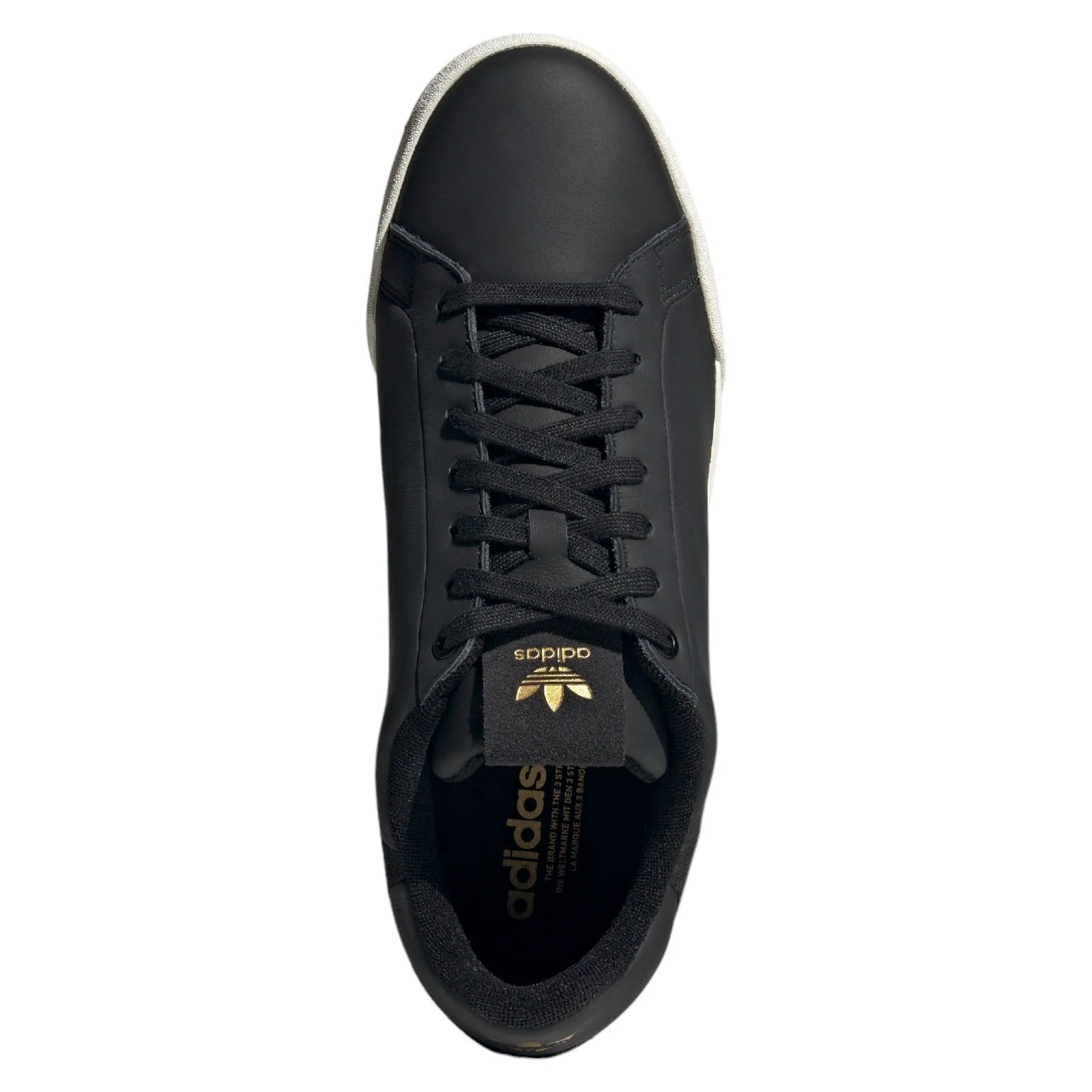 adidas Court Tourino RF Shoes - Black / White - Image 4