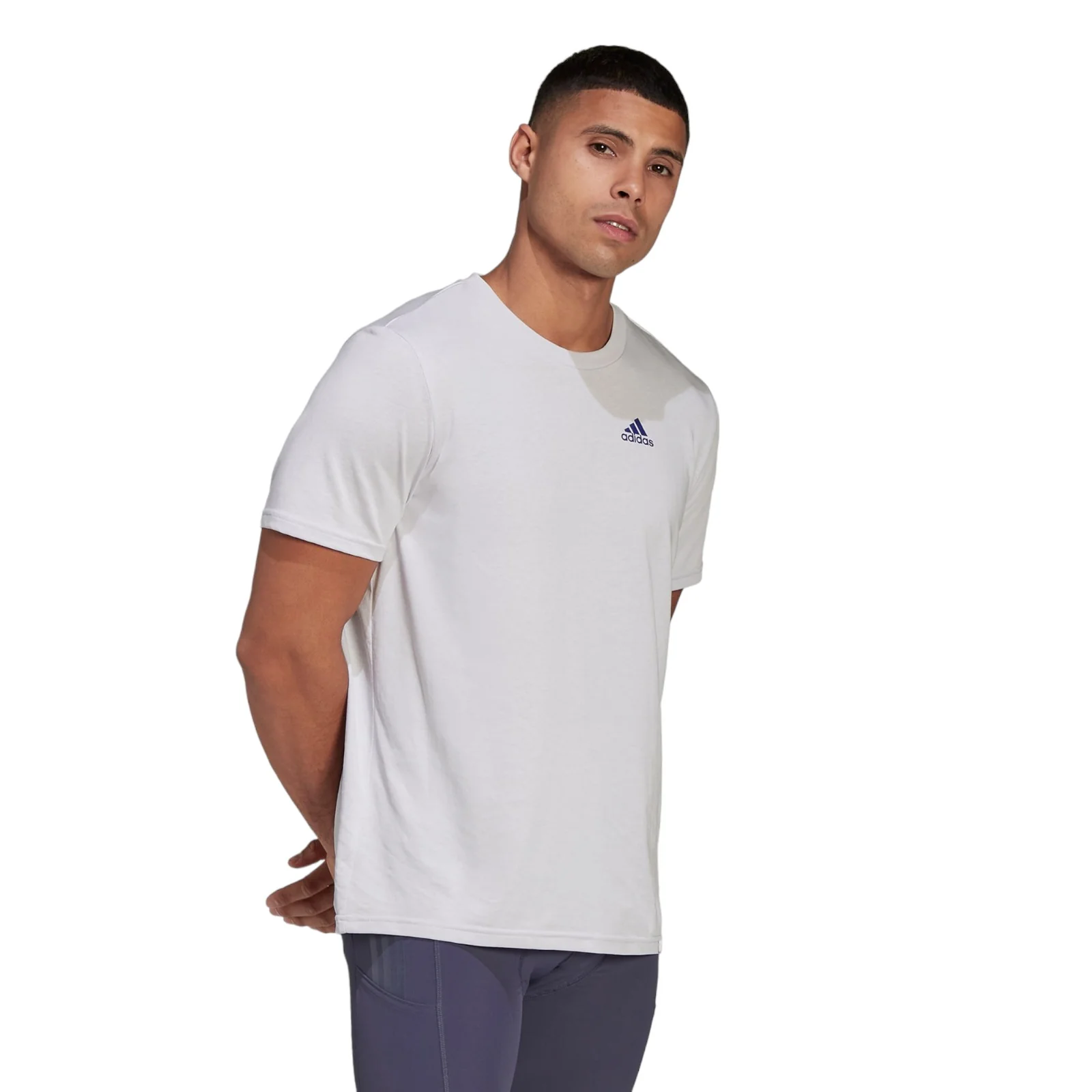 adidas Cycling Graphic T-Shirt - White - Image 6