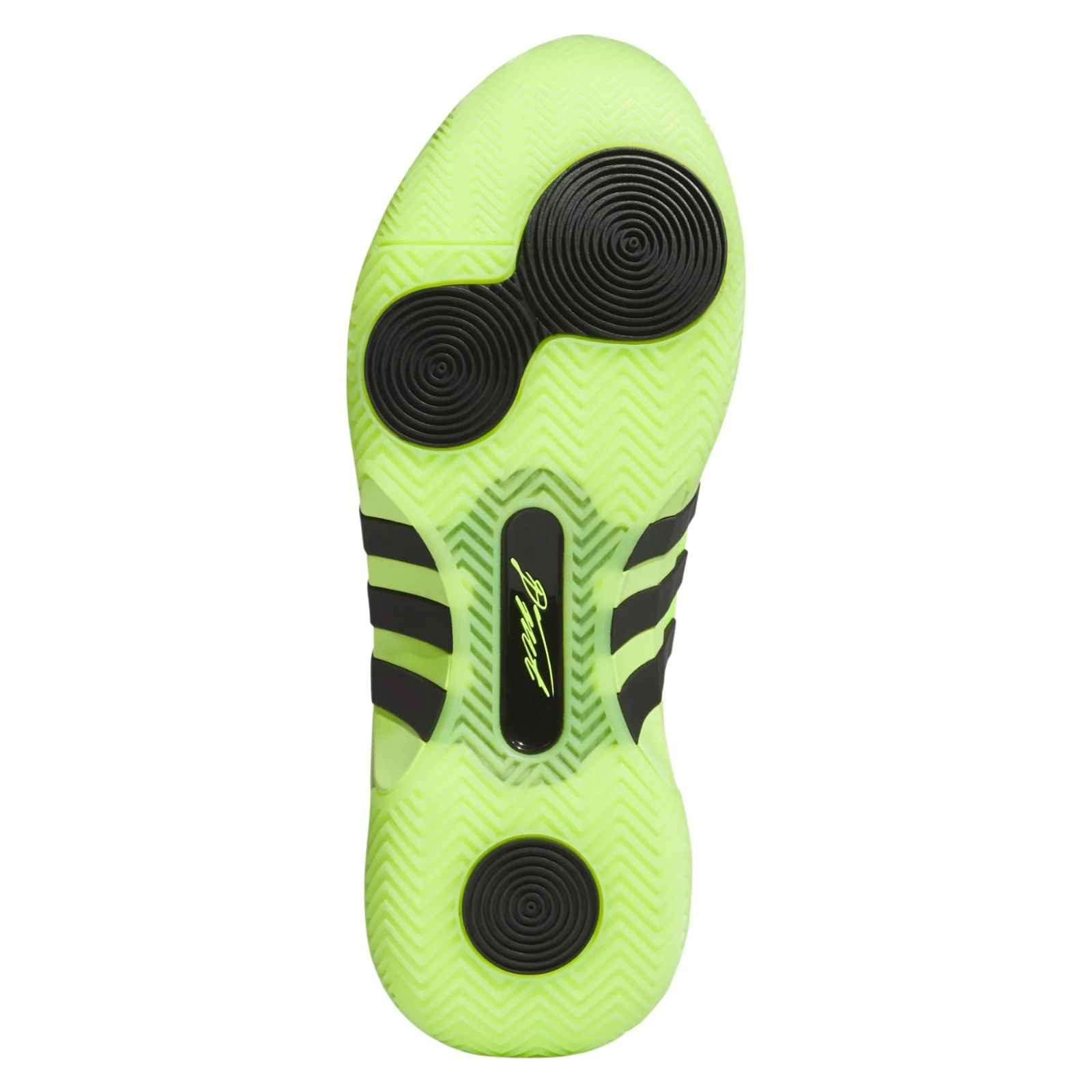 adidas D.O.N. Issue #5 Basketball Shoes - Lucid Lemon / Core Black - Image 7