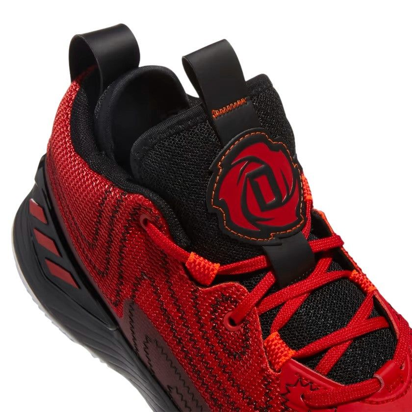 adidas D Rose Son of Chi 2.0 Shoes - Core Black / Vivid Red - Image 5