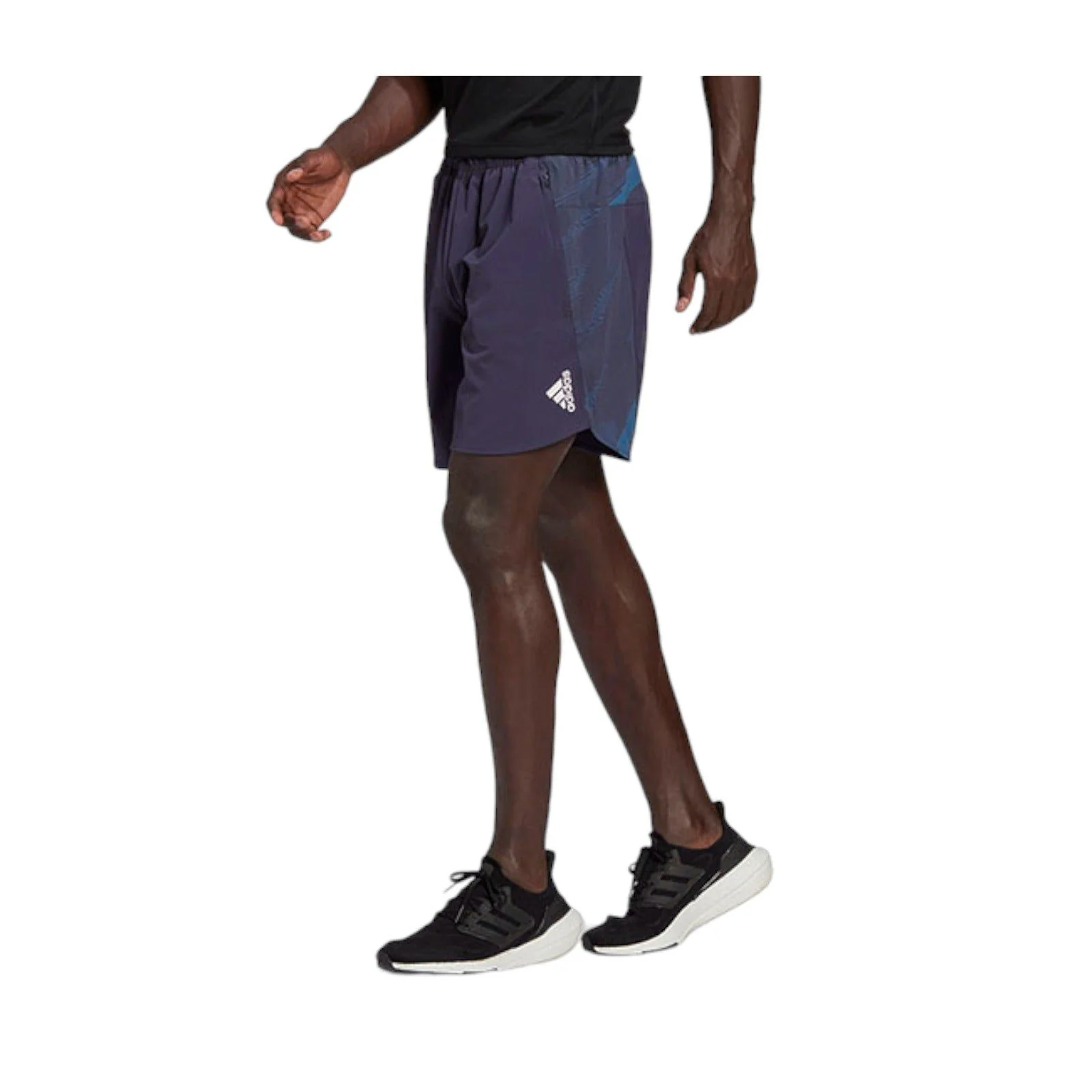 adidas Designed for Training Graphic 7" Shorts - Shadow Navy - Image 2