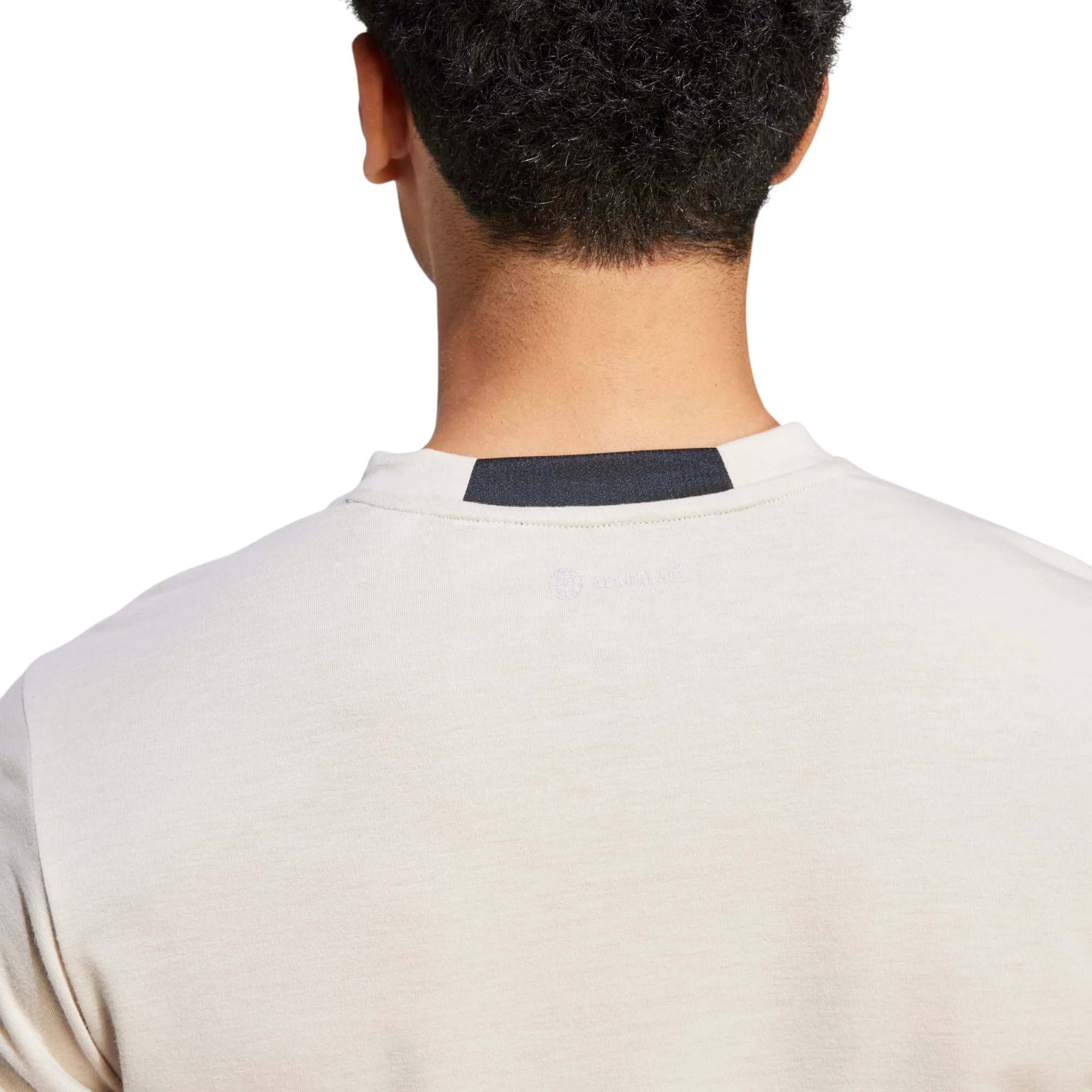 adidas Designed for Training Workout Tee - Beige - Image 6