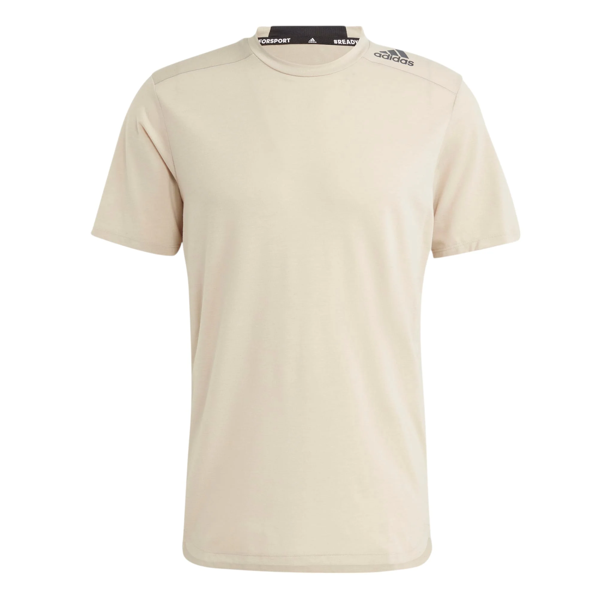 adidas Designed for Training Workout Tee - Beige - Image 7