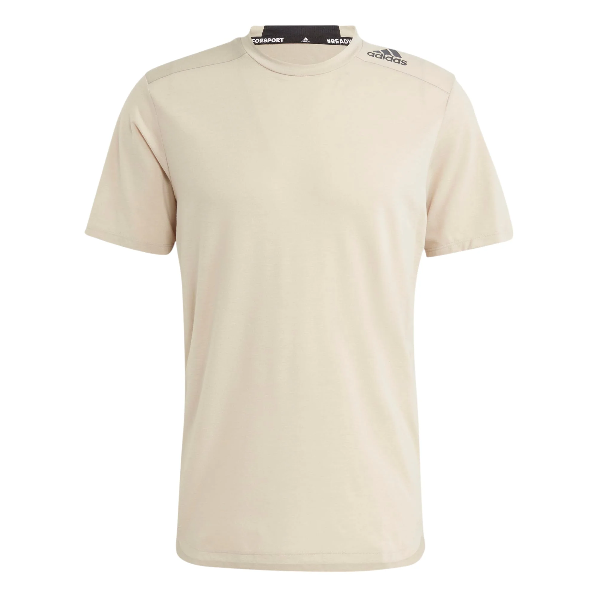 adidas Designed for Training Workout Tee - Beige - Image 8