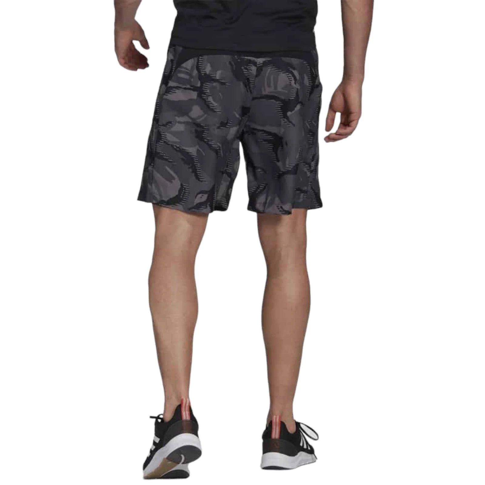 adidas Designed To Move Camouflage AEROREADY Shorts - Grey - Image 3