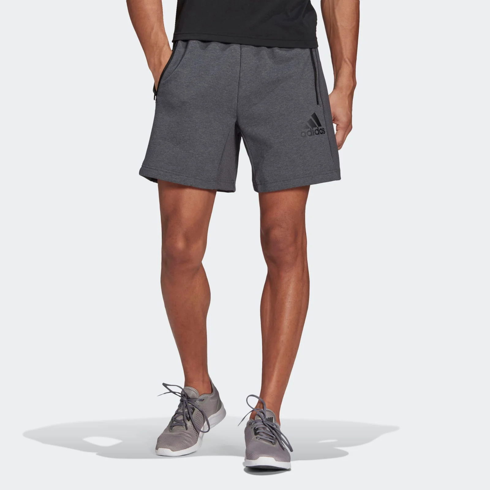 adidas Designed To Move Motion AEROREADY Shorts - Grey - Image 2