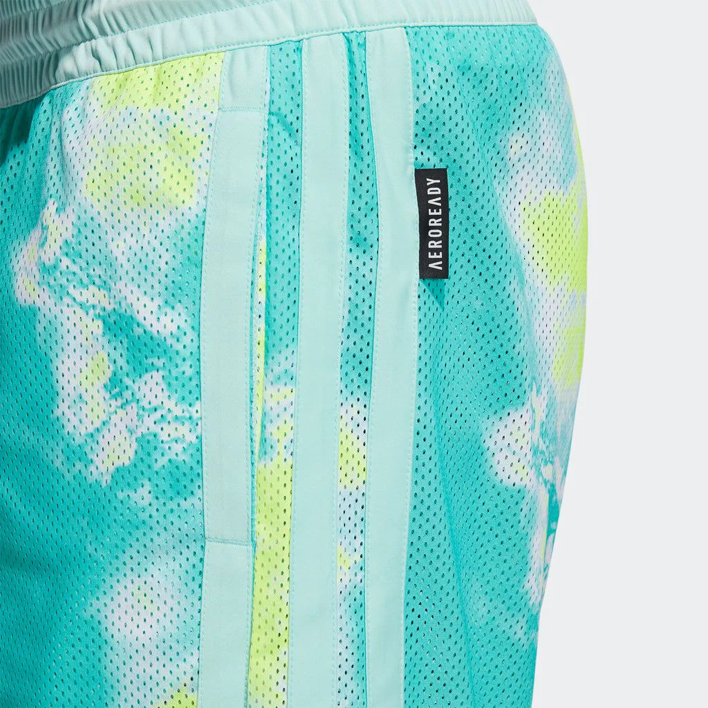 adidas Donovan Mitchell Basketball Shorts - Green - Image 5