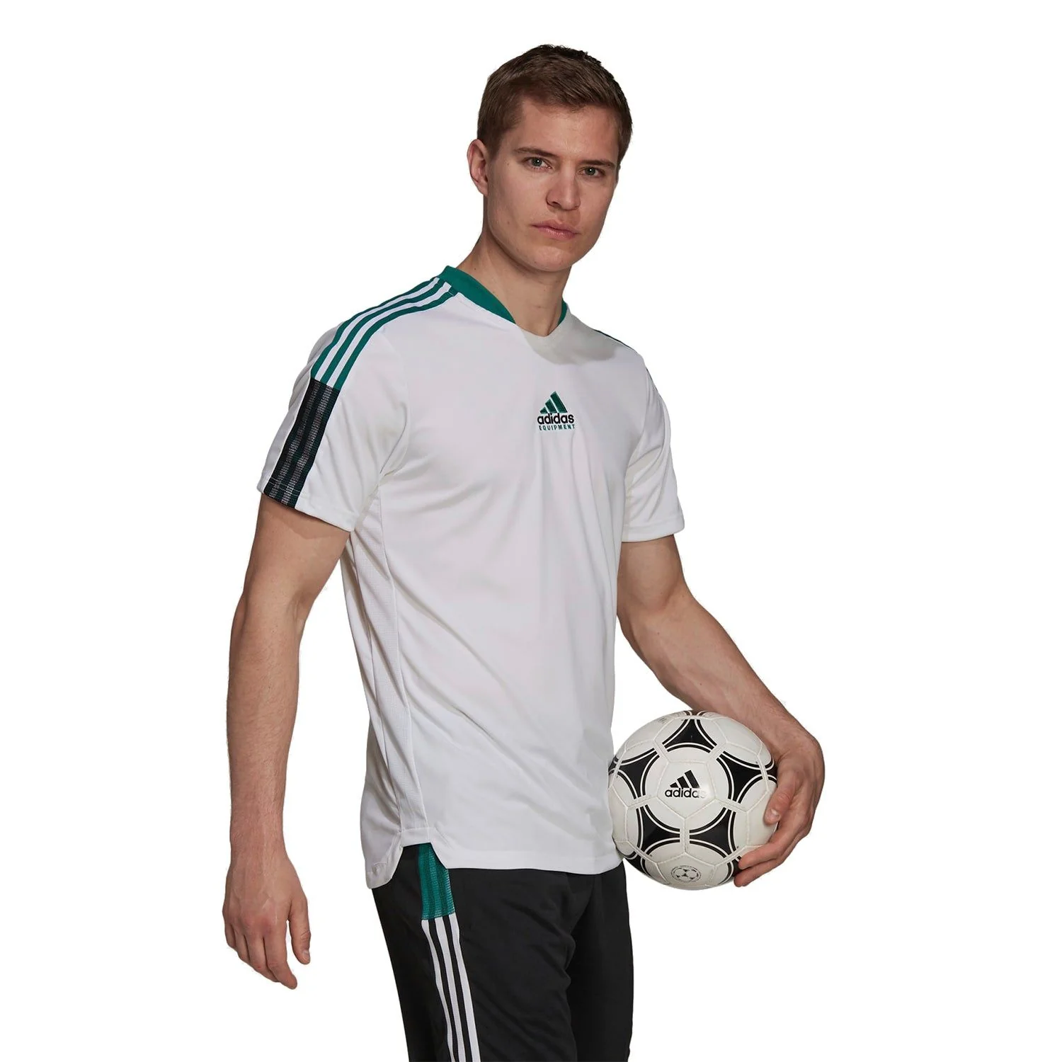 adidas Equipment EQT Tiro Football Jersey - White - Image 6
