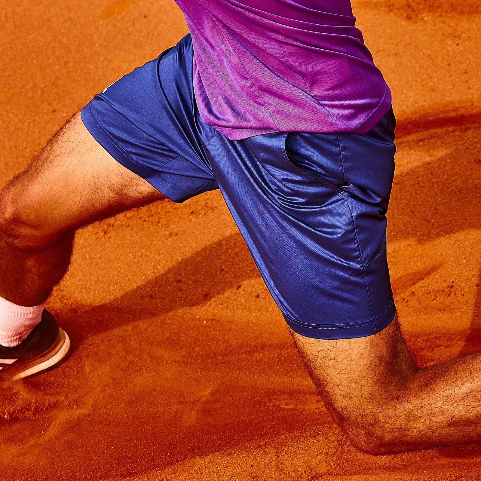 adidas Ergo Primeblue 7'' Tennis Short - Purple - Image 3