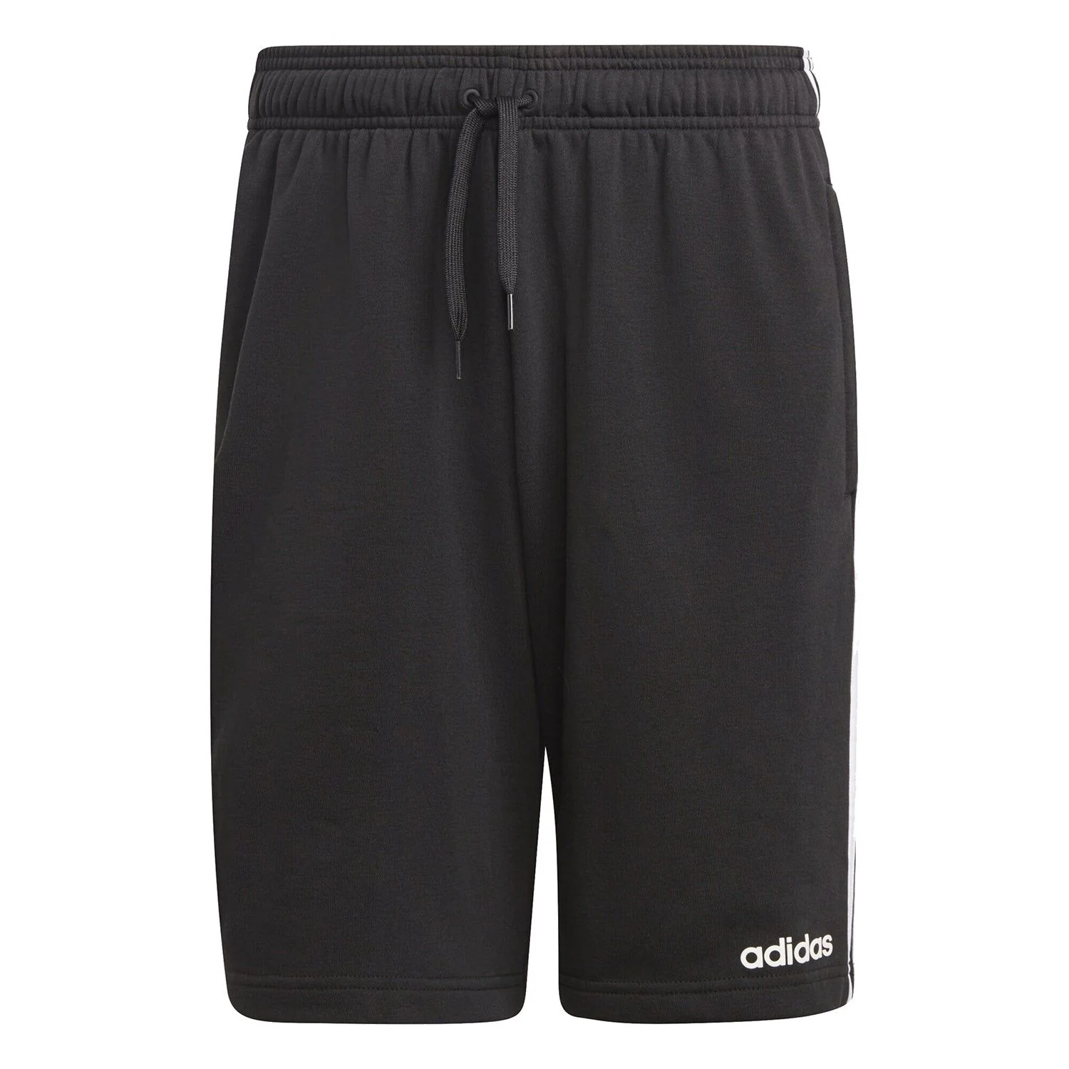 adidas Essentials 3-Stripes French Terry Shorts - Black