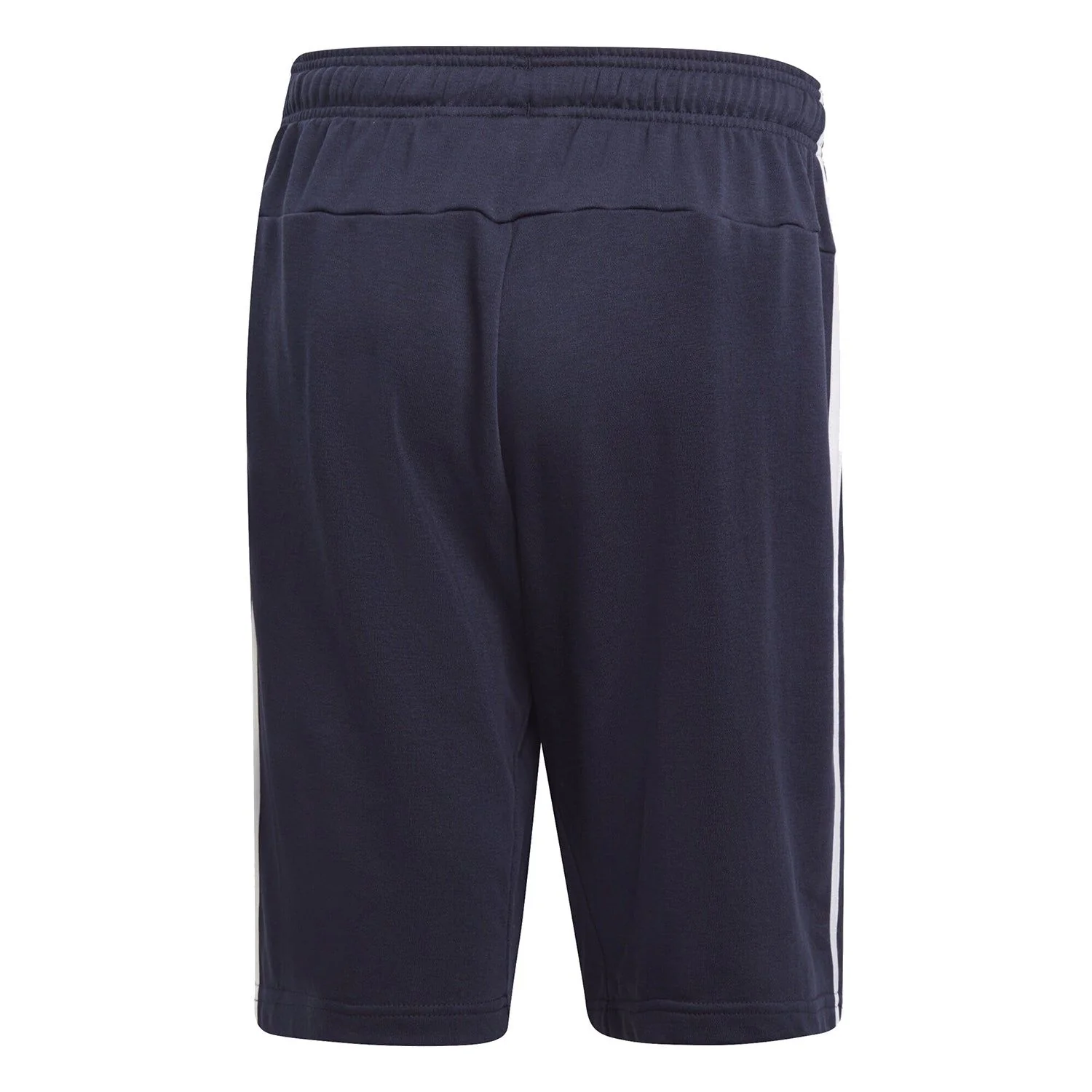 adidas Essentials 3-Stripes French Terry Shorts - Navy - Image 2