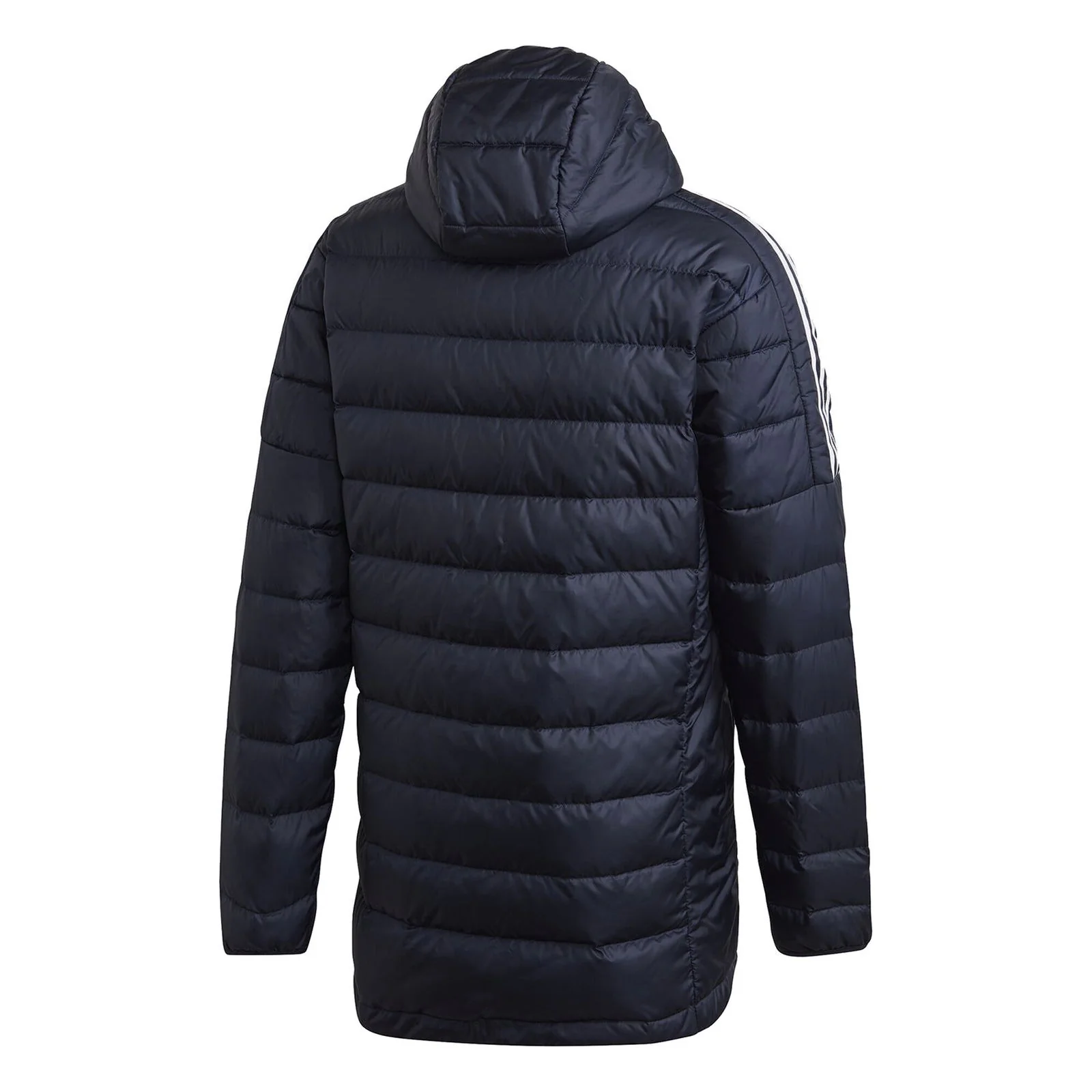 adidas Essentials Down Parka Coat Jacket - Blue - Image 2