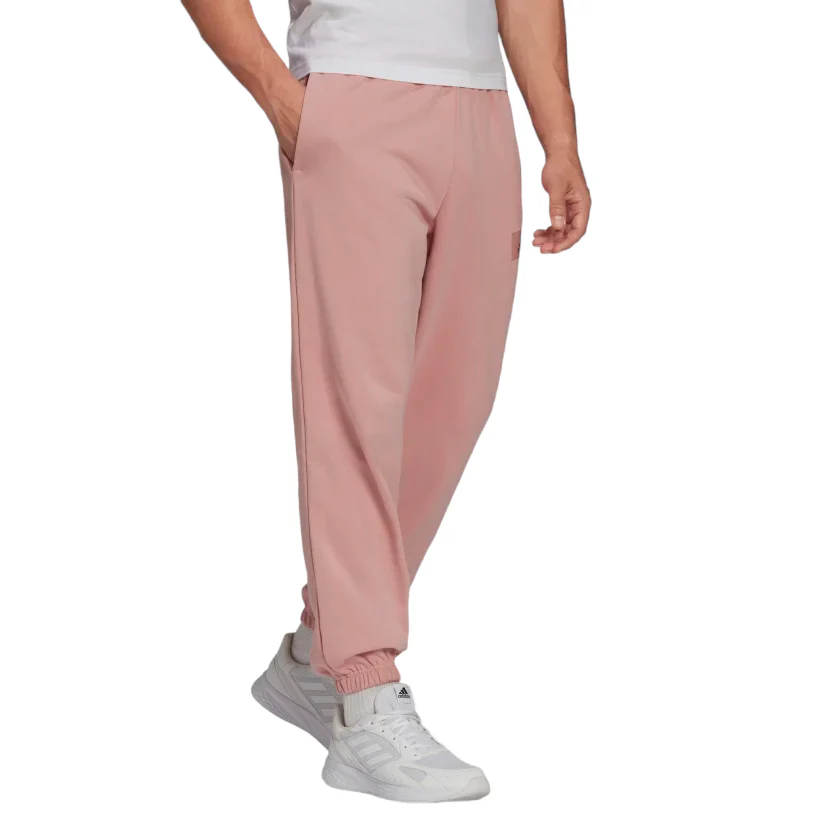 adidas Essentials FeelVivid Cotton French Terry Straight-Leg - Pink - Image 2