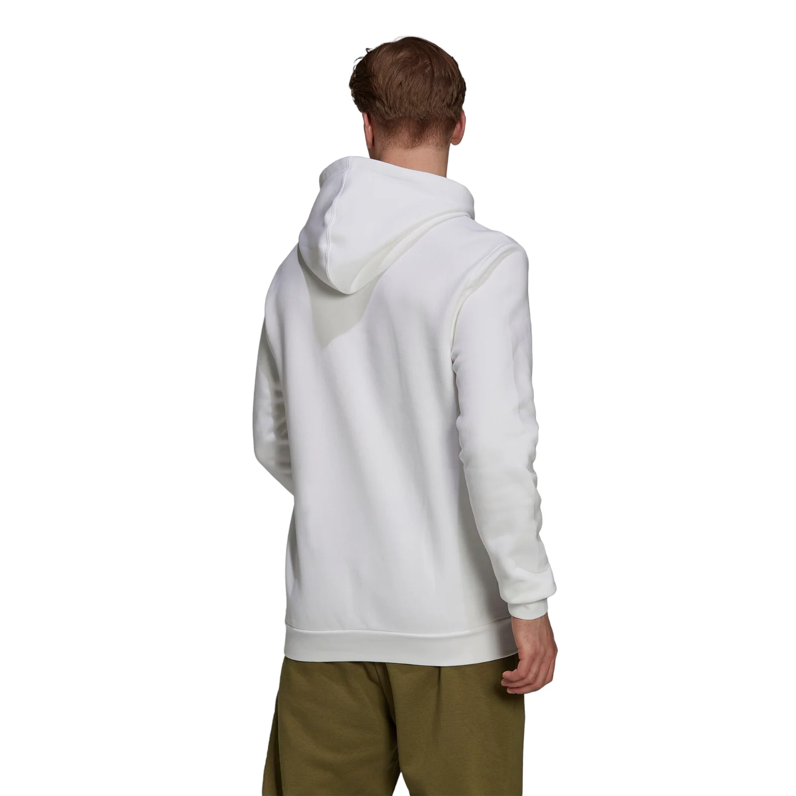 adidas Essentials Fleece Camo-Print Hoodie - White - Image 3